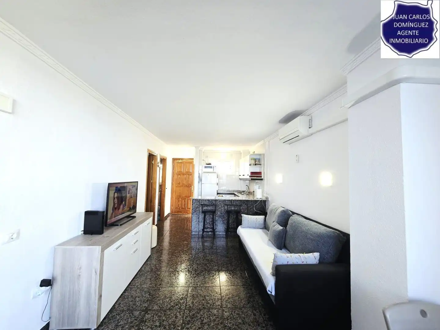 Wohnzimmer von Wohnungen zur Miete in San Bartolomé de Tirajana mit Klimaanlage, Möbliert und Gemeinschaftspool