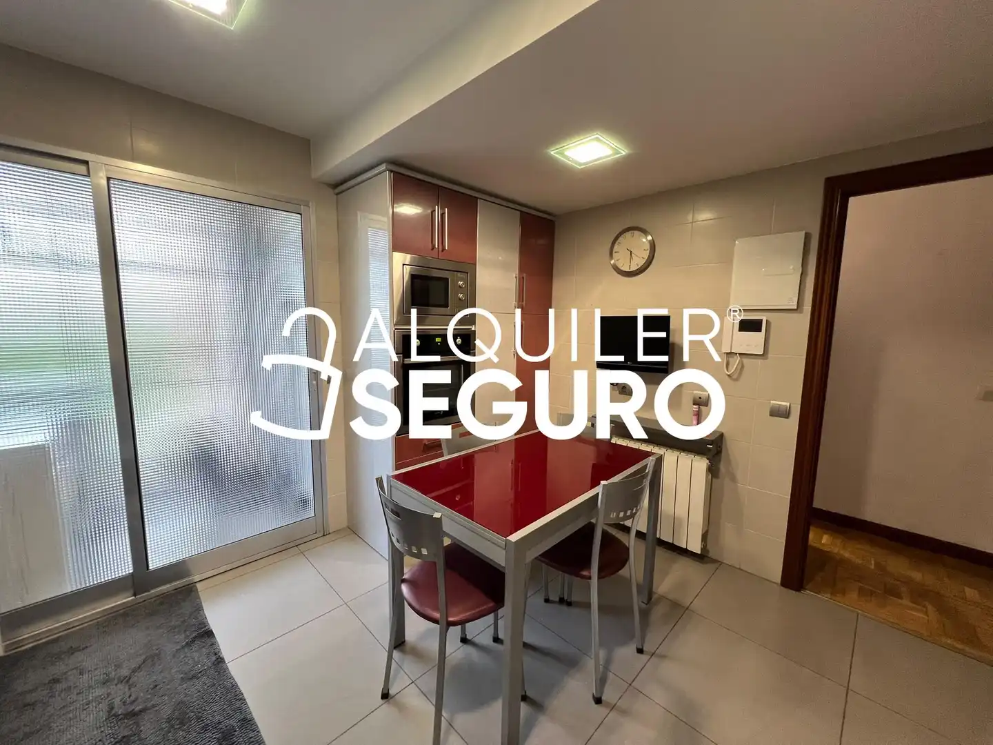 Cocina de Piso de alquiler en Madrid con Aire acondicionado, Calefacción y Terraza