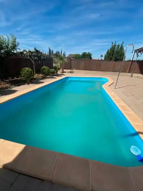 Piscina de Finca rústica de alquiler en Cantillana con Jardín privado, Terraza y Piscina