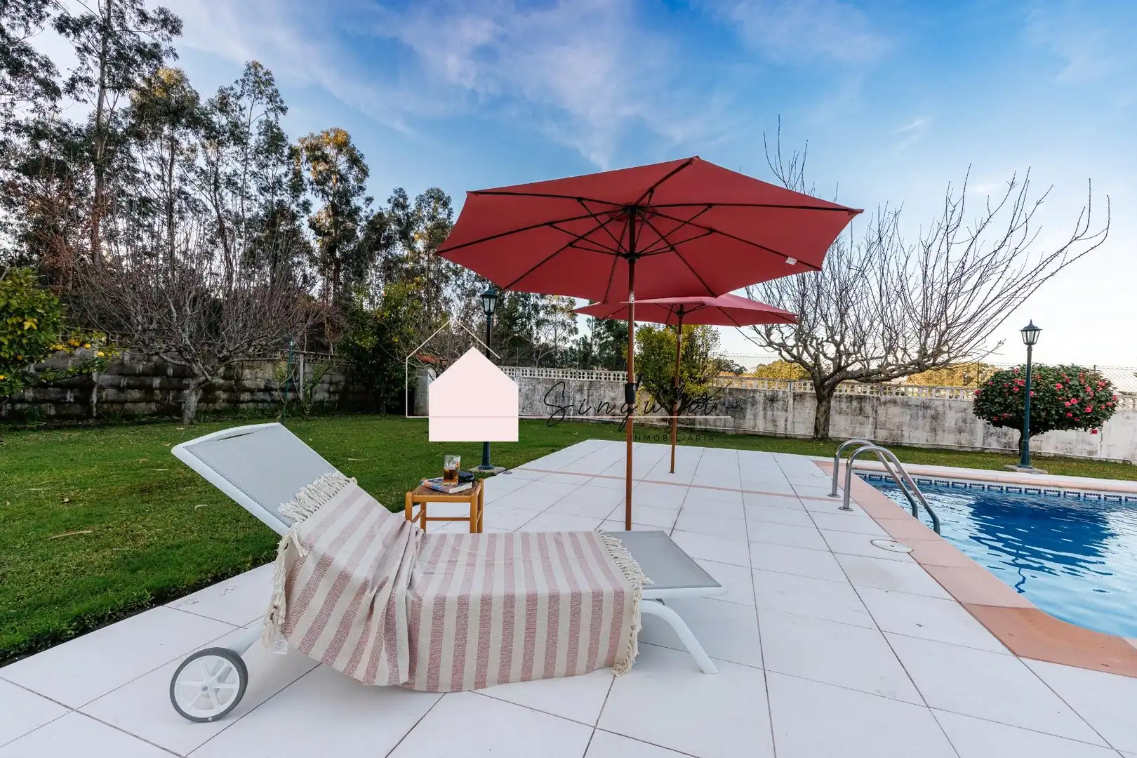 Terrasse von Haus oder Chalet zum Verkauf in Tui mit Heizung, Abstellraum und Schwimmbad