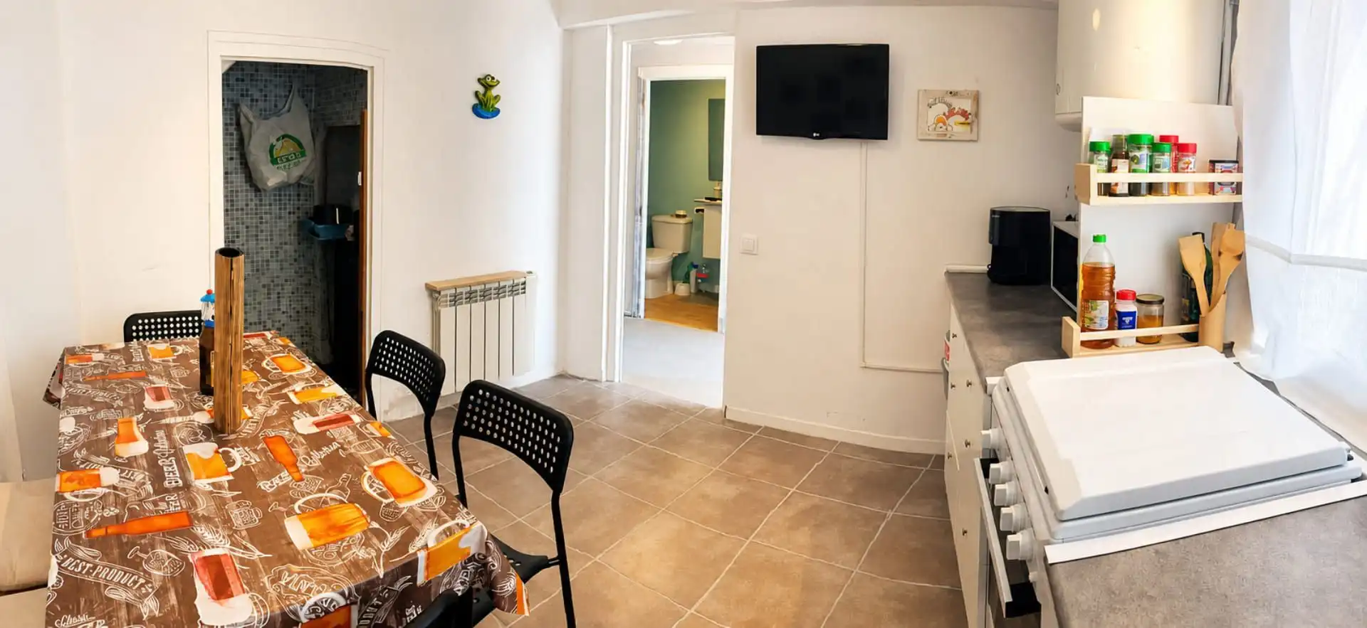 Küche von Country house zum Verkauf in Terrer mit Heizung und Abstellraum