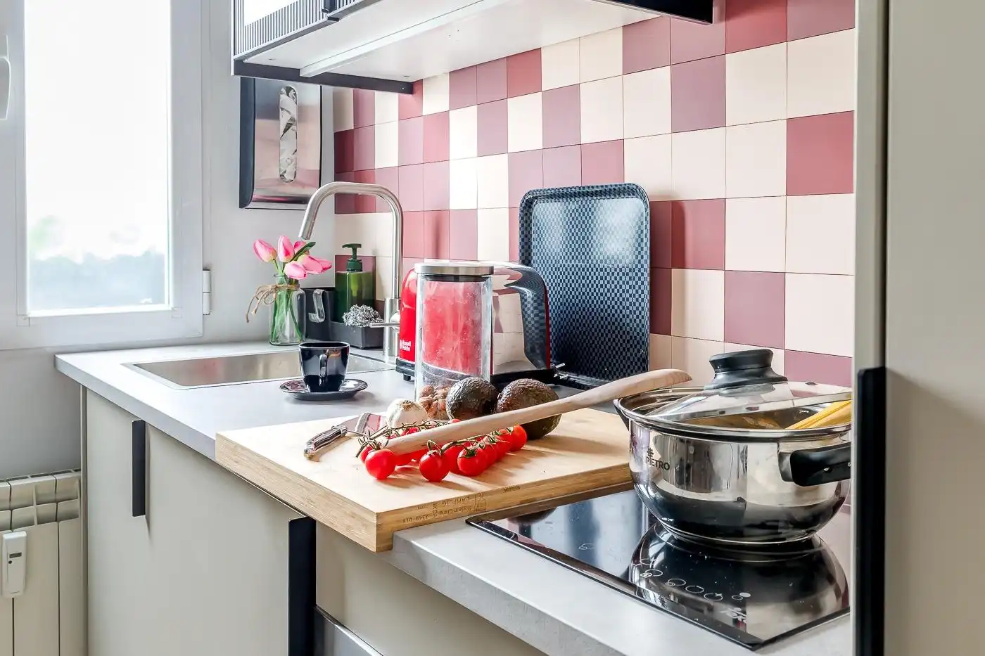 Kitchen of Apartments for sale in Madrid  with Air Conditioner and Furnished