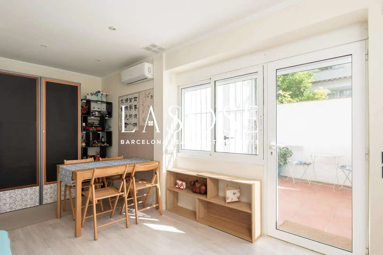 Vista exterior de Loft de lloguer en Barcelona amb Aire condicionat, Jardí privat i Terrassa