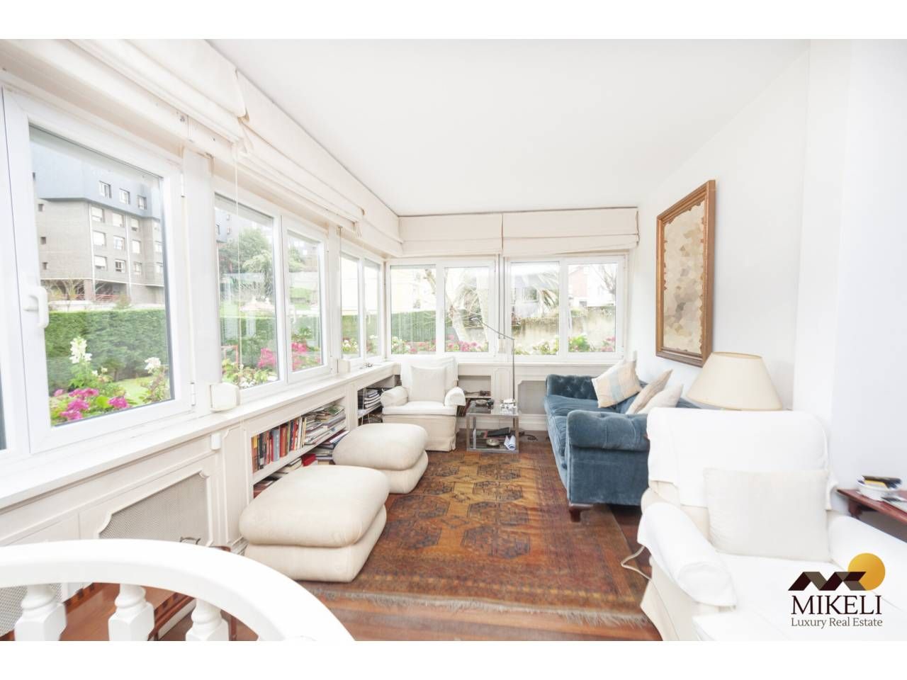 Living room of Flat for sale in Santander  with Heating, Parquet flooring and Alarm