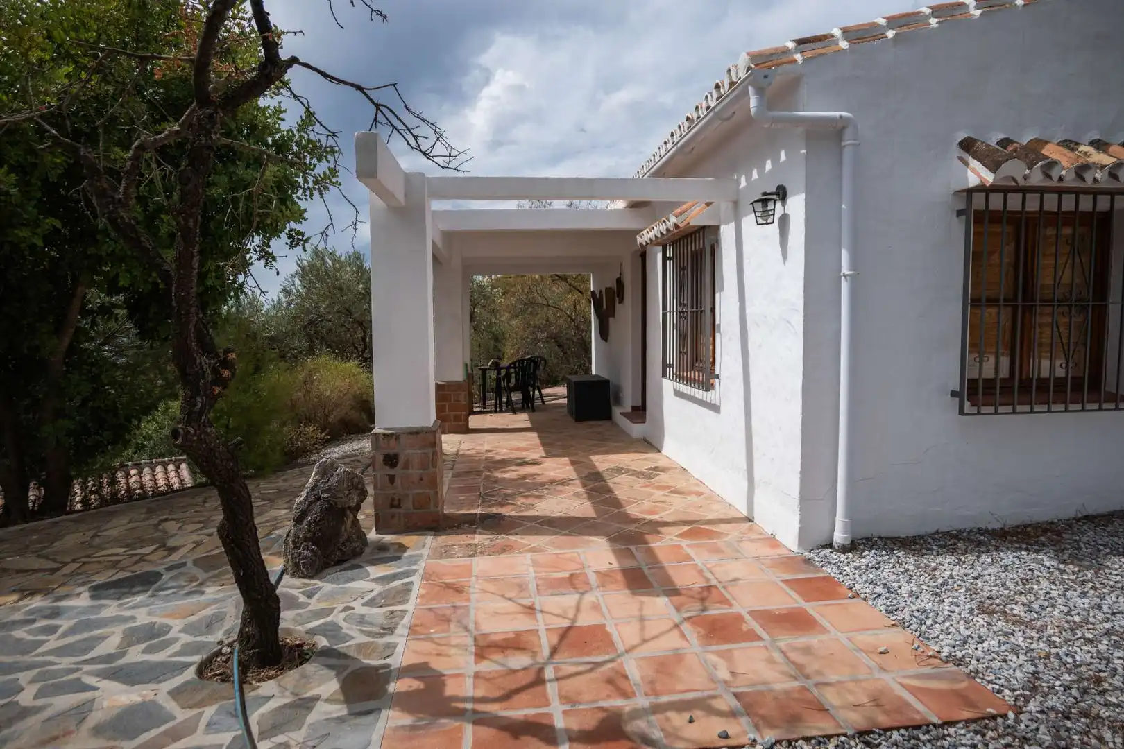 Terrace of Houses for sale in Canillas de Albaida  with Air Conditioner, Private garden and Terrace