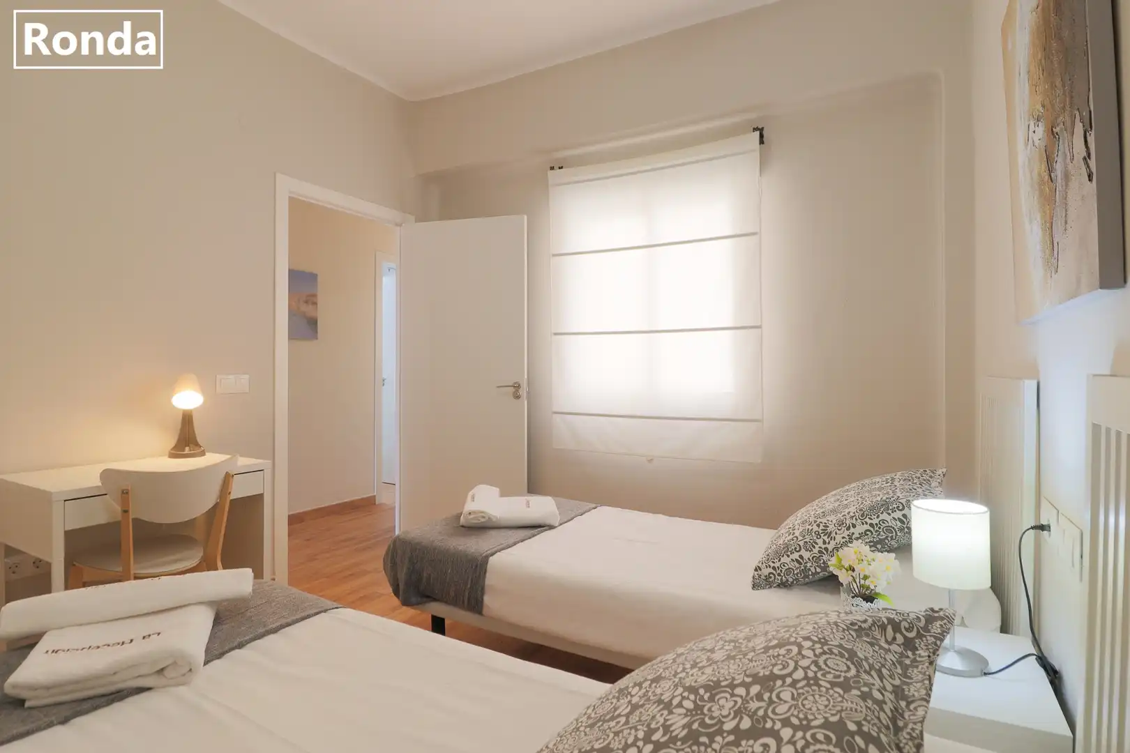 Bedroom of Flat for share in Málaga  with Air Conditioner, Heating and Terrace