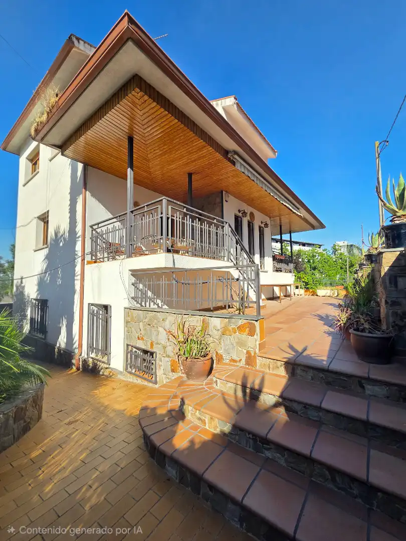 Terrassa de Casa o xalet en venda en Cerdanyola del Vallès amb Jardí privat i Terrassa