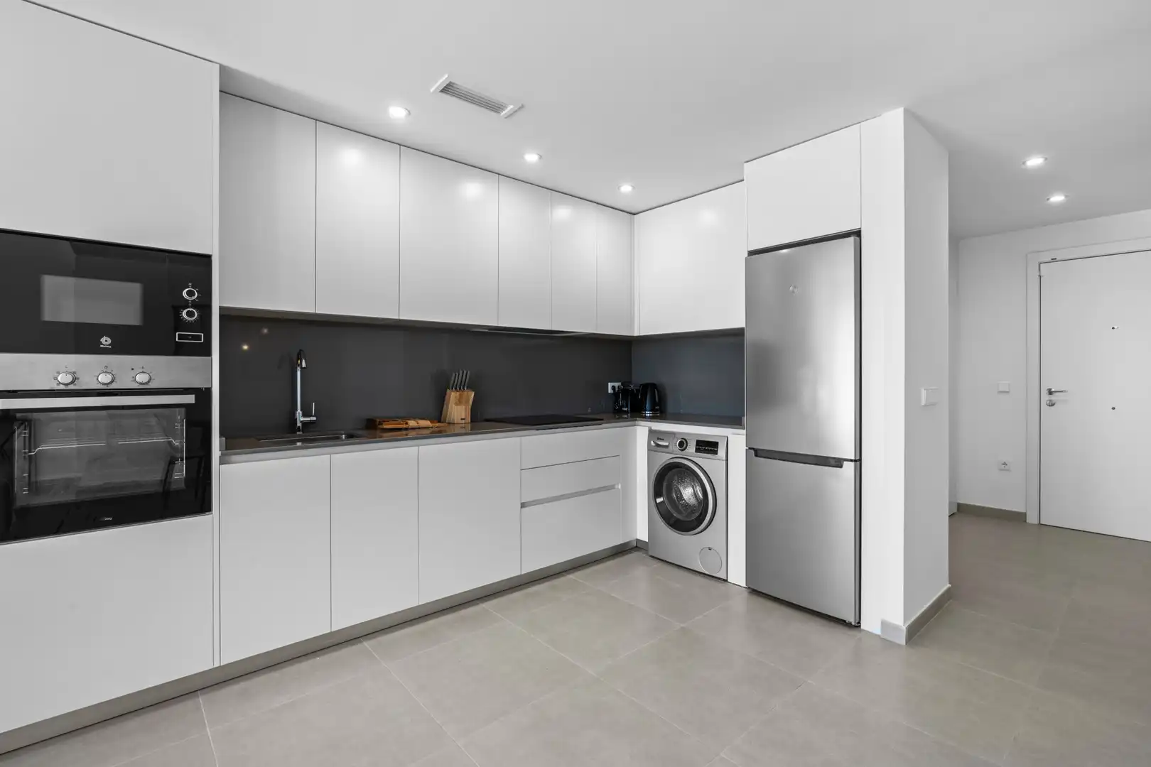 Cocina de Ático en venta en Estepona con Aire acondicionado, Terraza y Piscina
