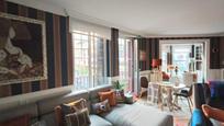 Living room of Flat for sale in Getxo   with Heating, Furnished and Balcony