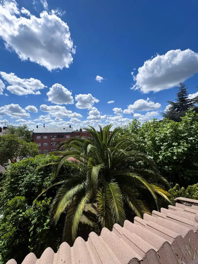 Exterior view of Detached homes for sale in Las Rozas de Madrid  with Heating, Private garden and Terrace