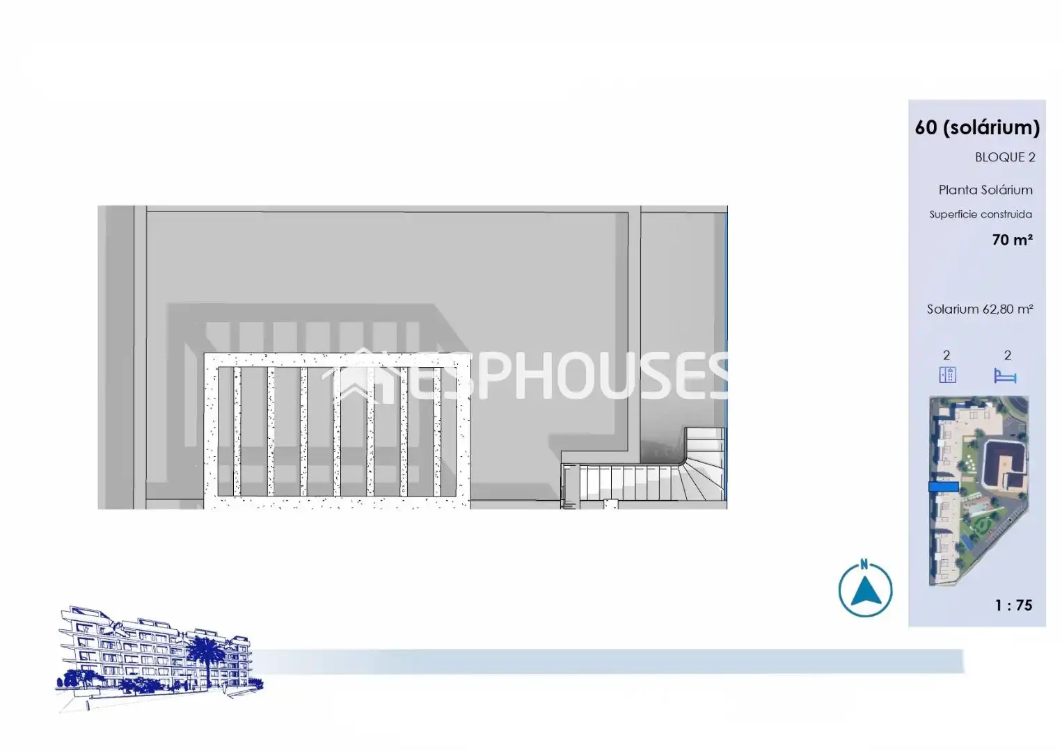Ático en venta en Guardamar del Segura con Aire acondicionado, Terraza y Trastero