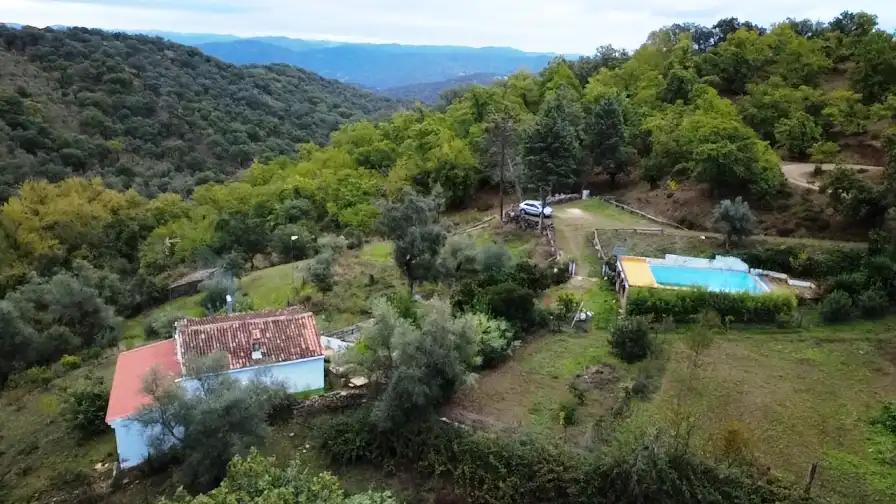 Exterior view of Houses for sale in Cortegana  with Private garden, Terrace and Storage room