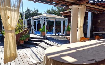 Terrace of House or chalet for sale in Creixell  with Air Conditioner, Heating and Parquet flooring