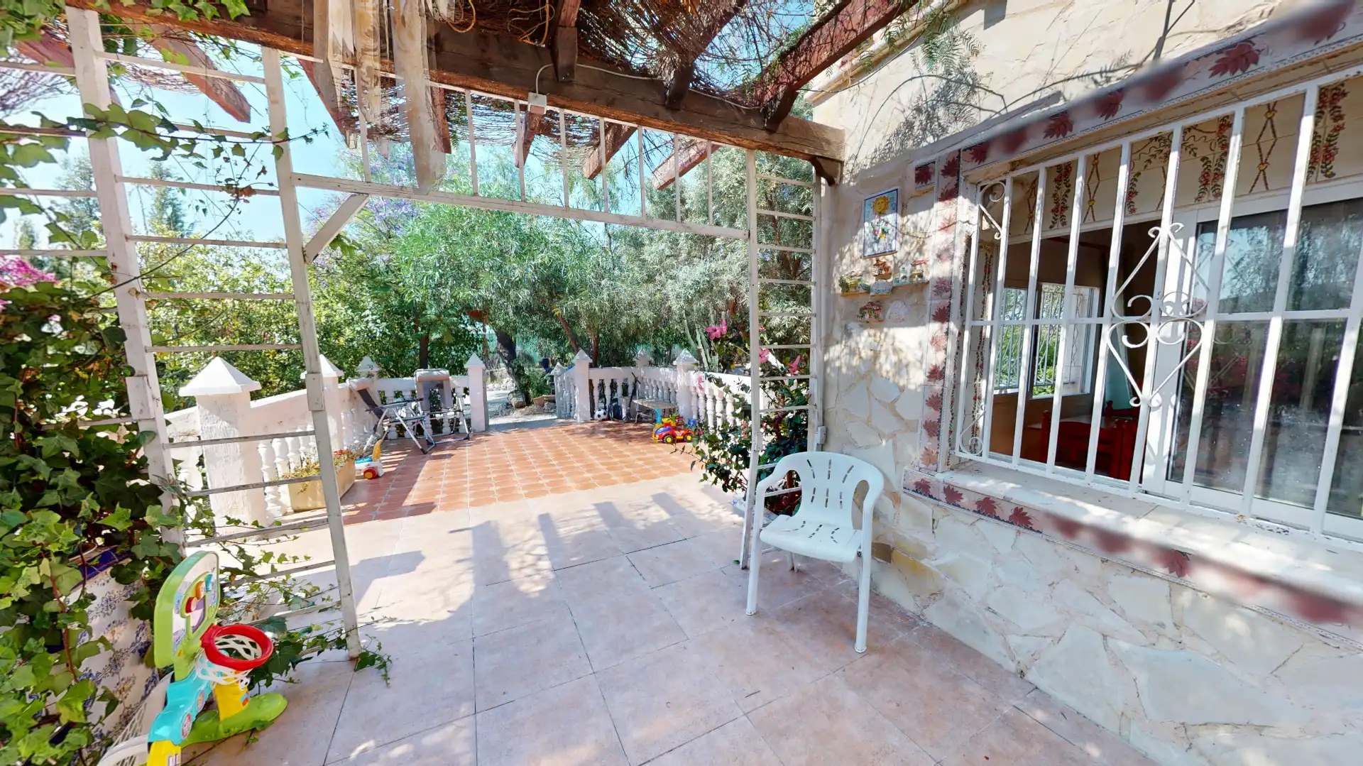 Terrasse von Haus oder Chalet zum Verkauf in Mutxamel mit Privatgarten