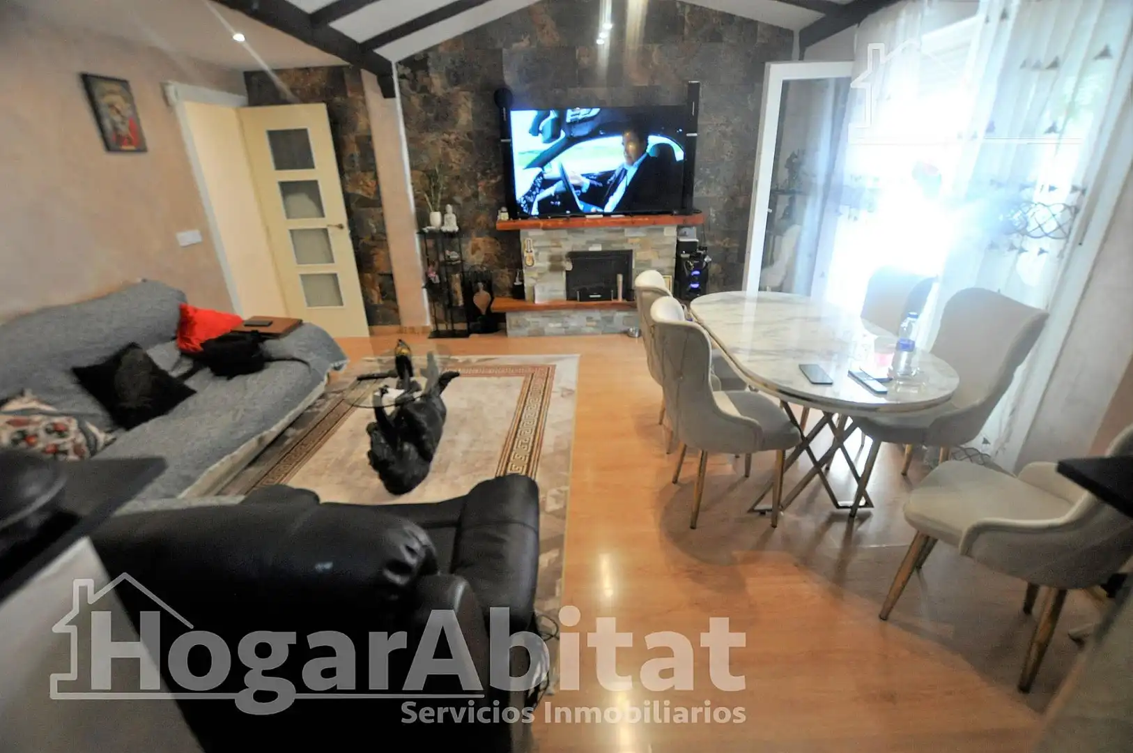 Sala de estar de Piso en venta en Xirivella con Aire acondicionado, Calefacción y Trastero