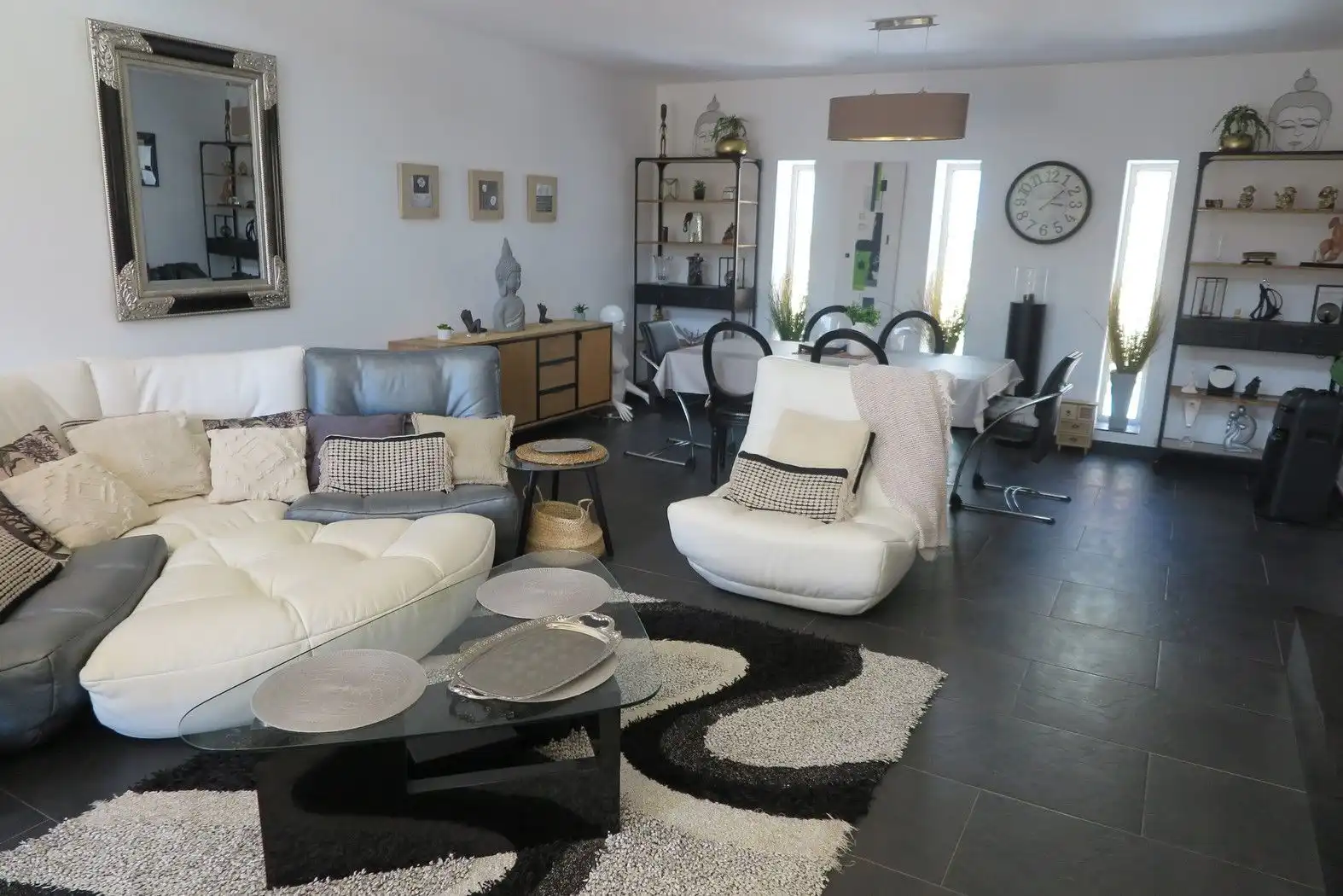Sala de estar de Casa o chalet en venta en Altea con Aire acondicionado, Calefacción y Jardín privado