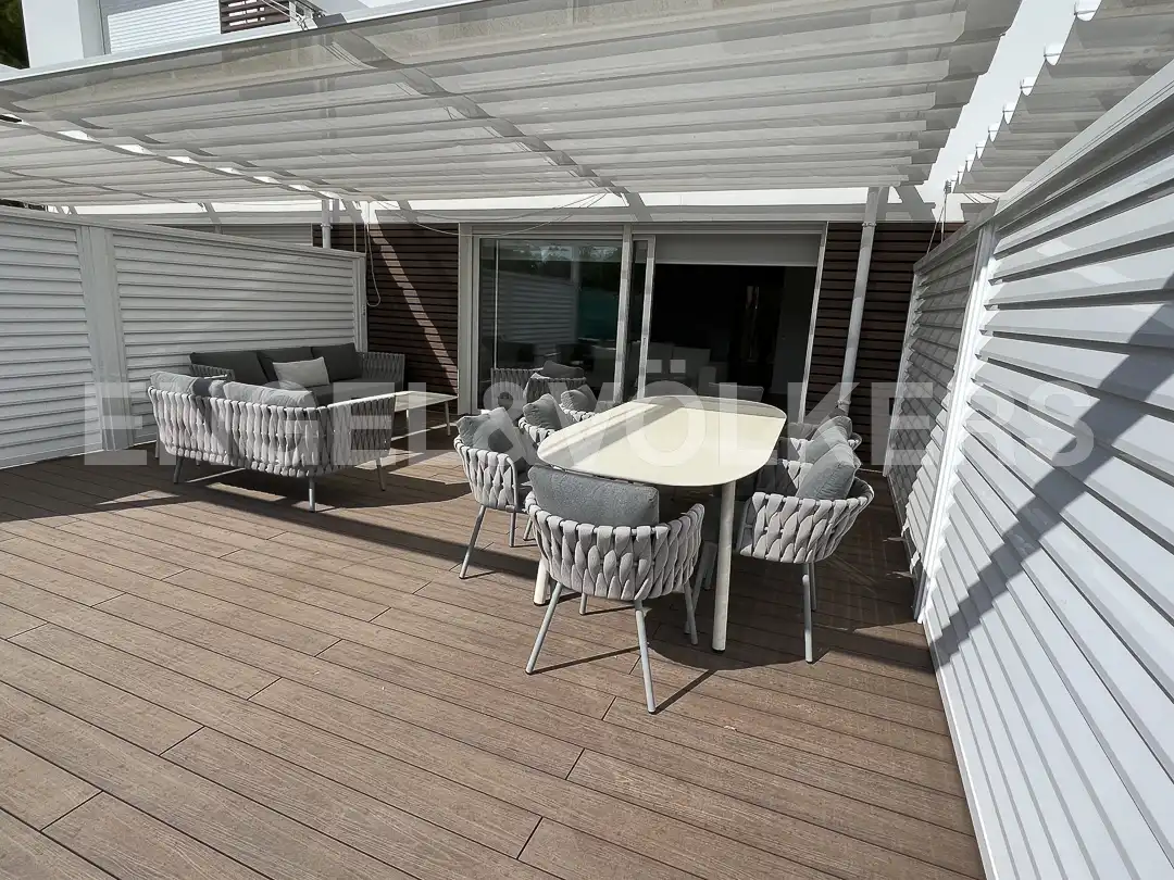 Terrasse von Haus oder Chalet zur Miete in Gavà mit Klimaanlage, Heizung und Privatgarten