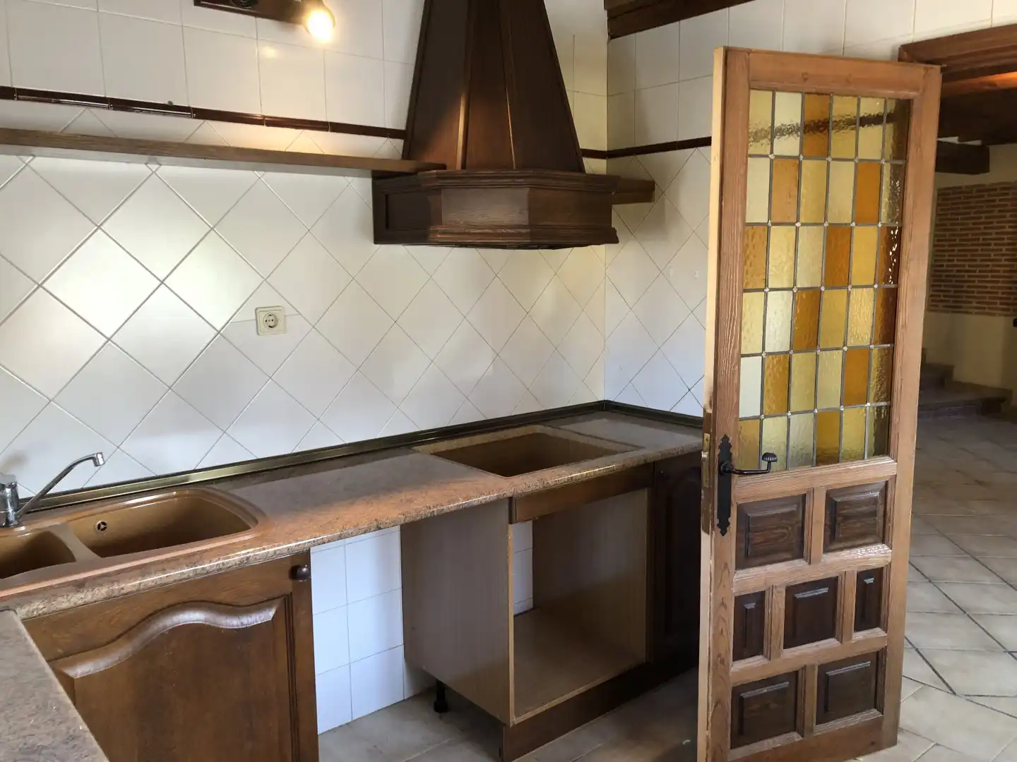 Cocina de Casa o chalet en venta en Segovia con Calefacción, Jardín privado y Trastero