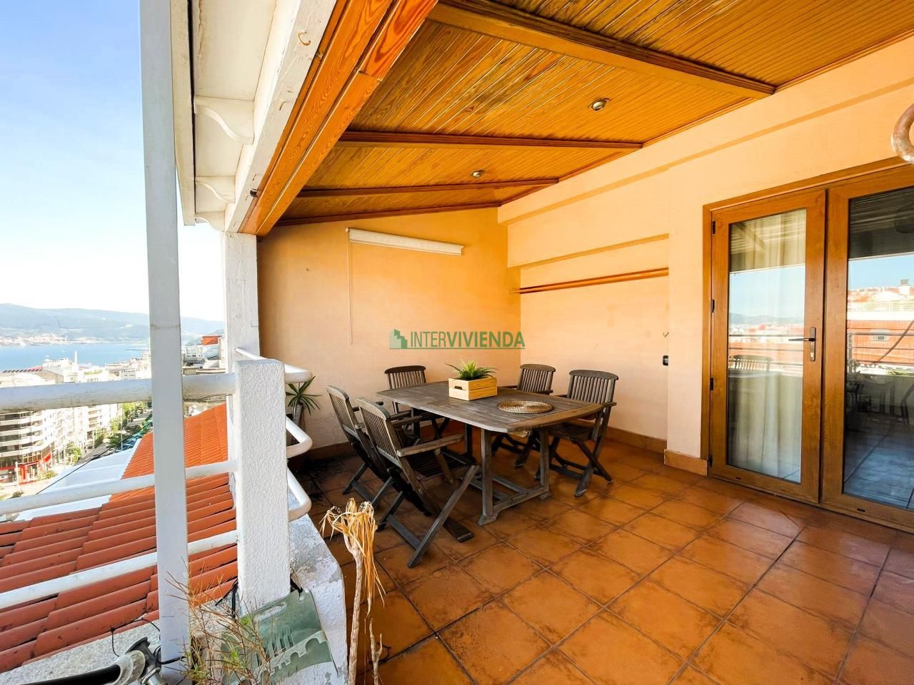 Terrace of Attic for sale in Vigo   with Heating, Terrace and Storage room