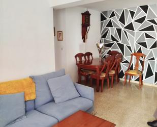 Living room of Flat for sale in Málaga Capital  with Furnished and Balcony
