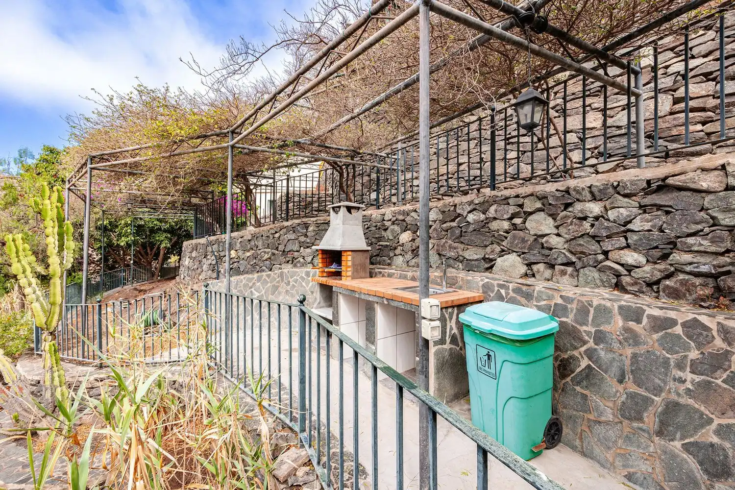 Terraza de Casa o chalet en venta en Telde con Jardín privado, Terraza y Piscina
