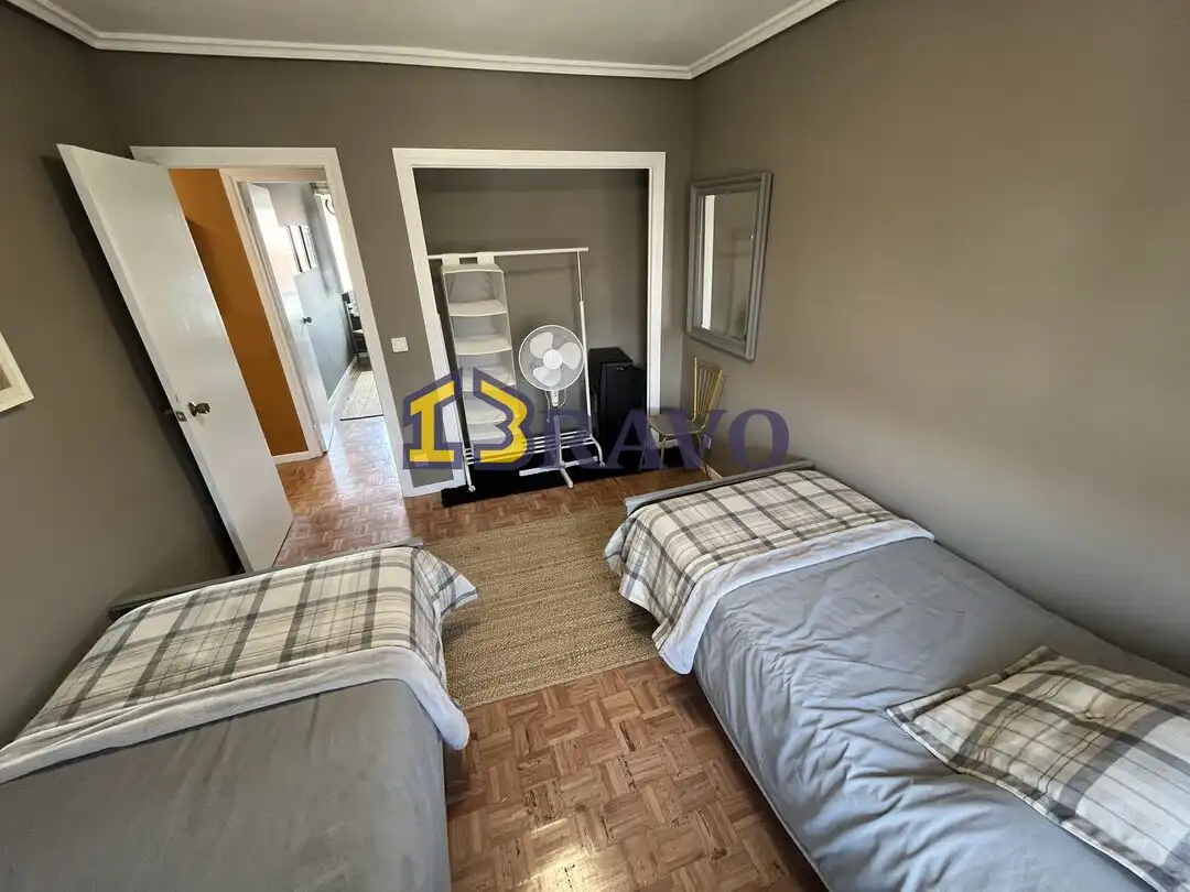 Bedroom of Flat for sale in Medina de Pomar  with Terrace and Balcony