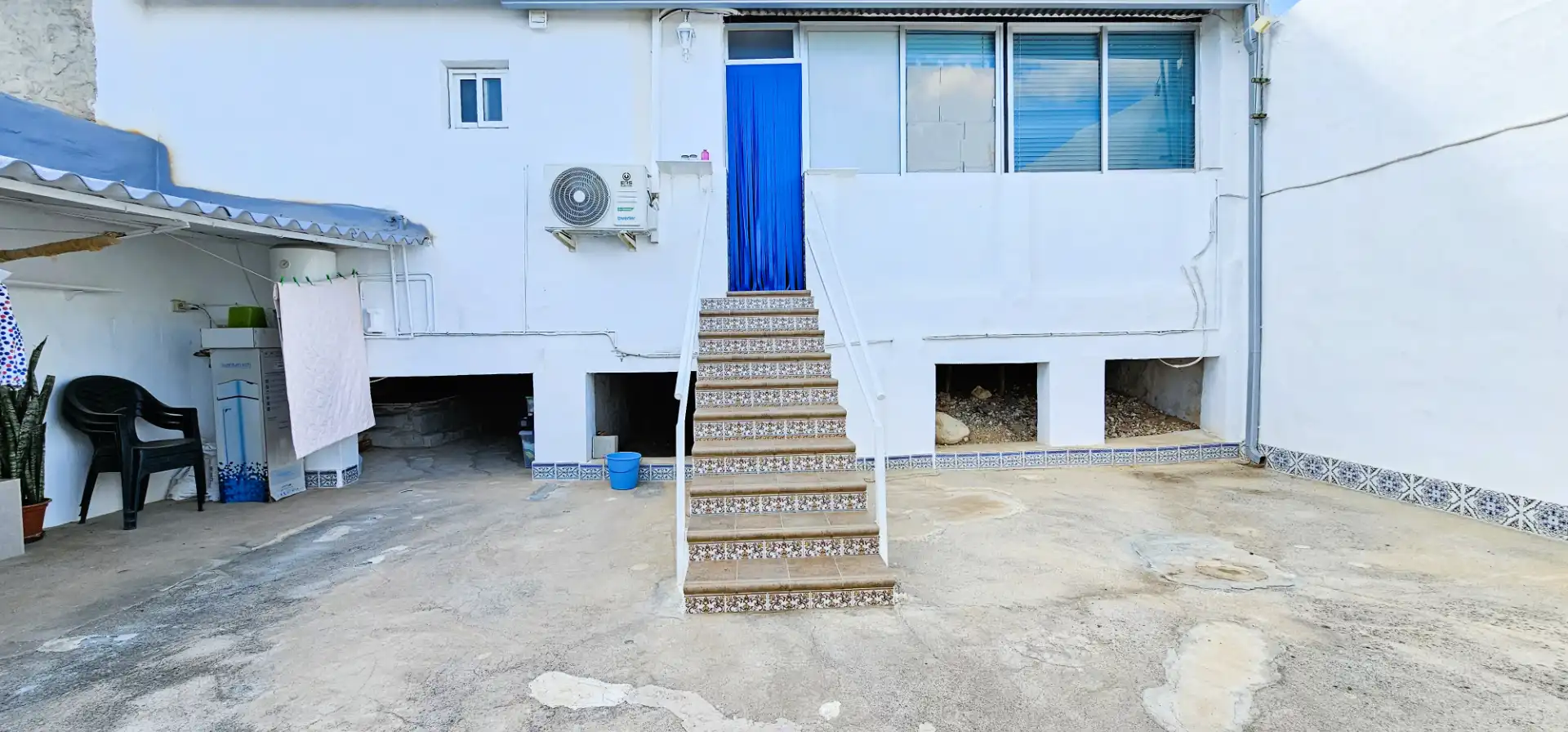 Vista exterior de Casa o xalet en venda en Alhama de Murcia amb Aire condicionat, Terrassa i Traster