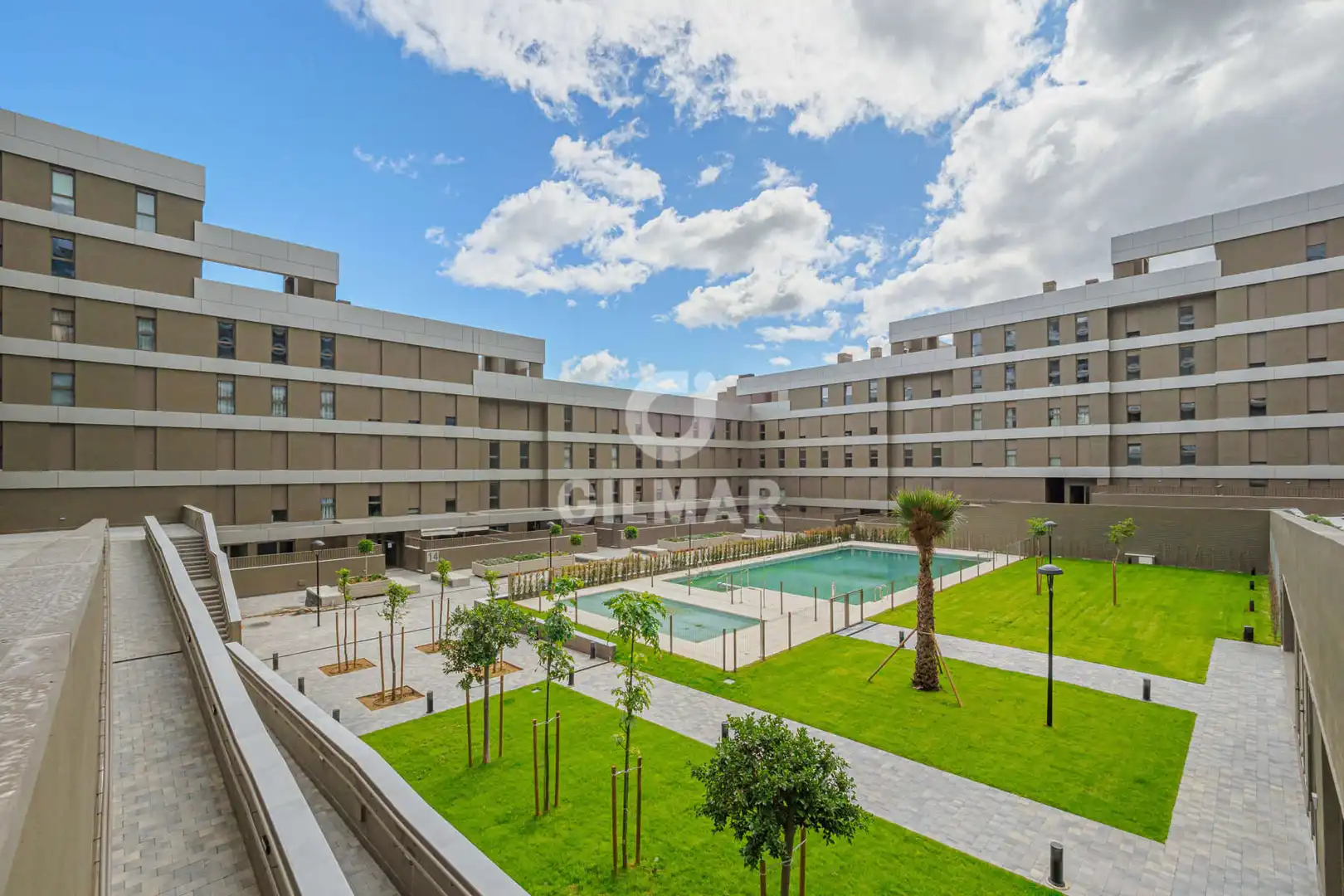 Exterior view of Flat for sale in Tomares  with Heating, Private garden and Storage room