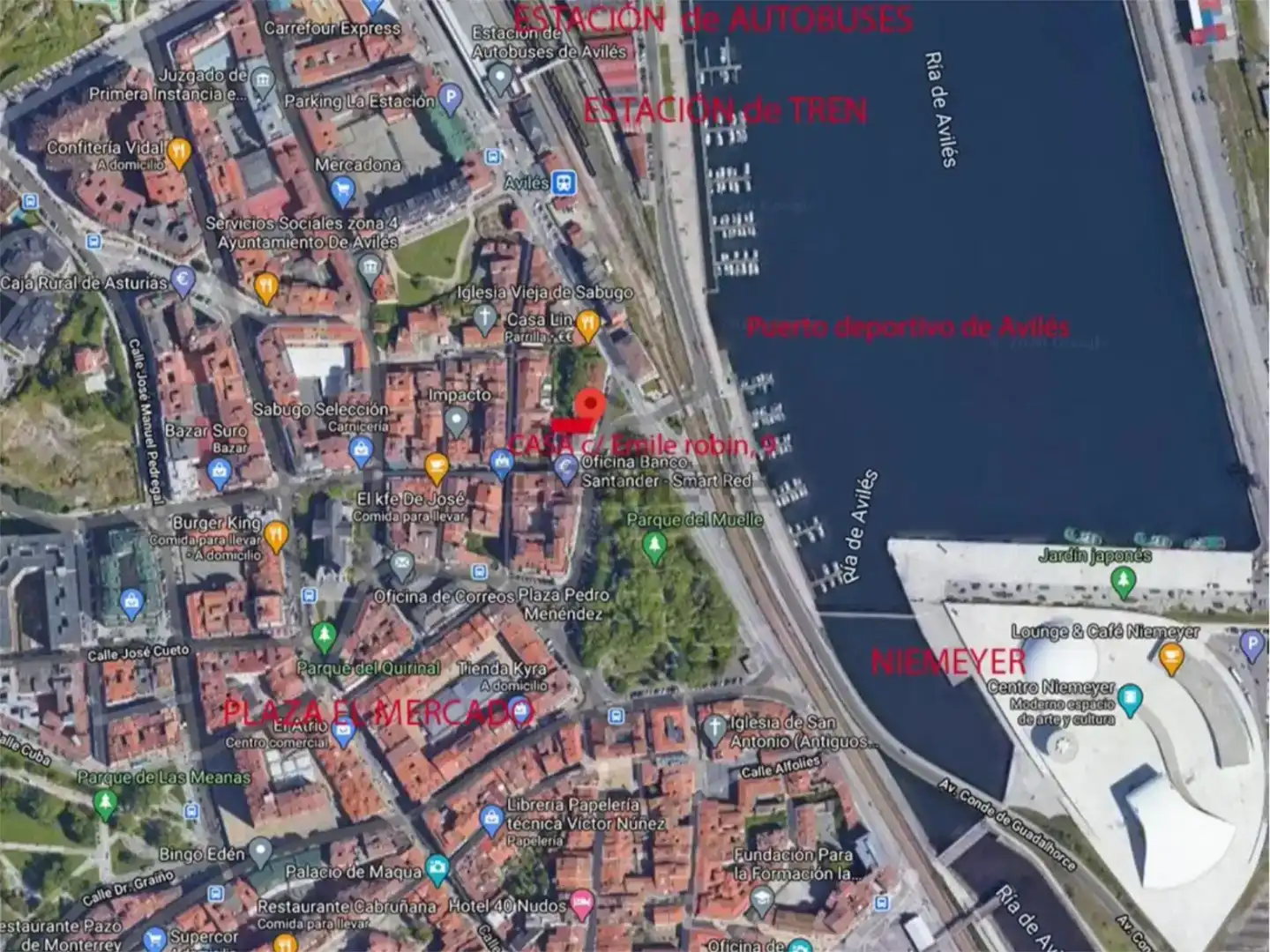 Vista exterior de Piso en venta en Avilés con Jardín privado