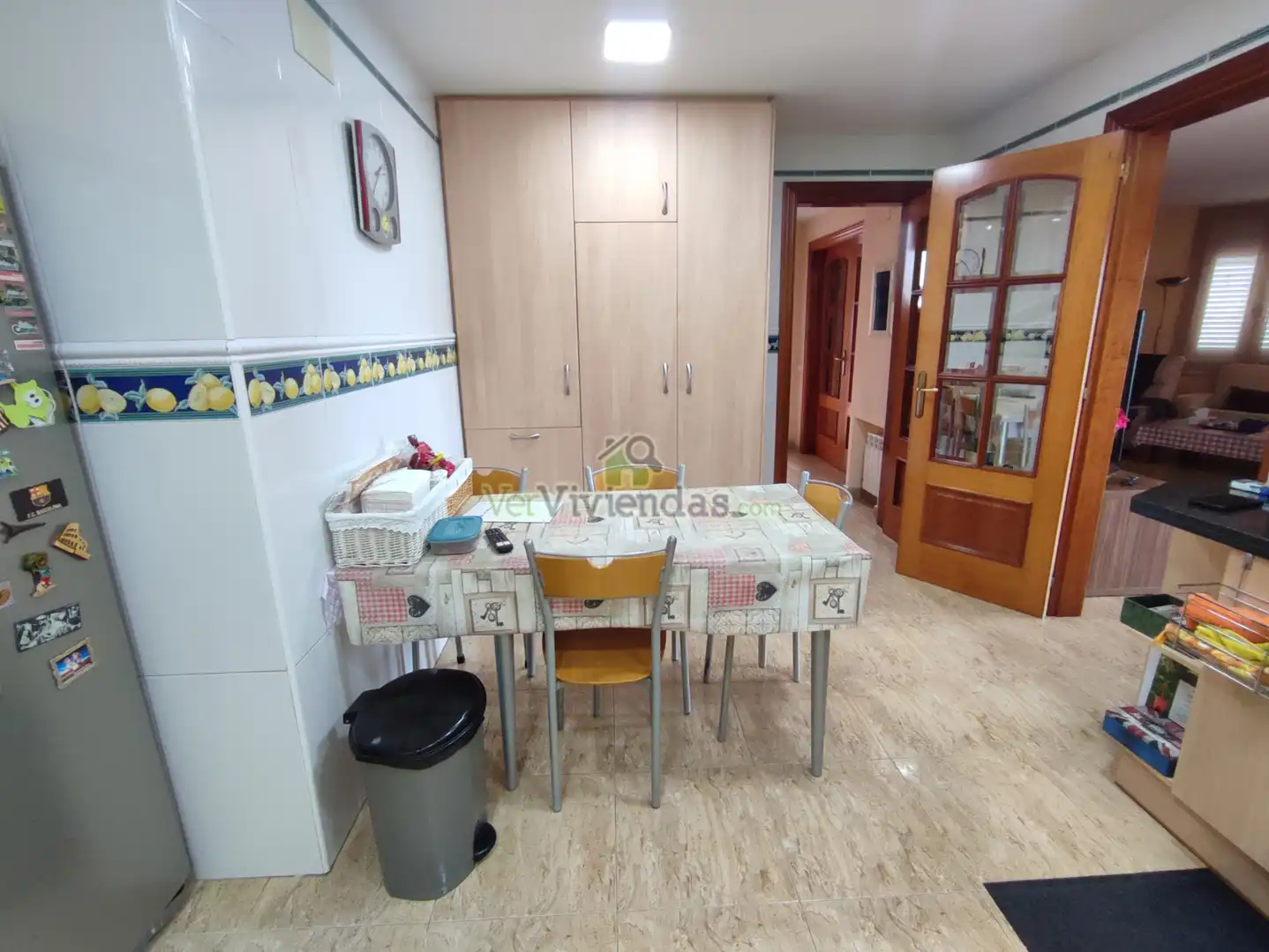 Cuina de Casa o xalet en venda en Cervelló amb Calefacció, Jardí privat i Terrassa
