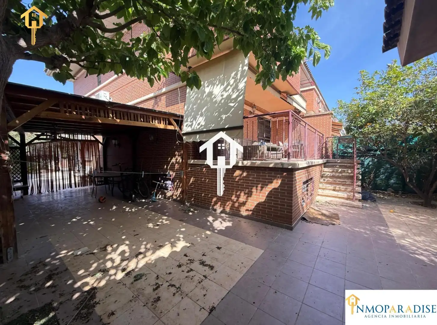 Terraza de Casa adosada en venta en Mutxamel con Aire acondicionado, Trastero y Amueblado