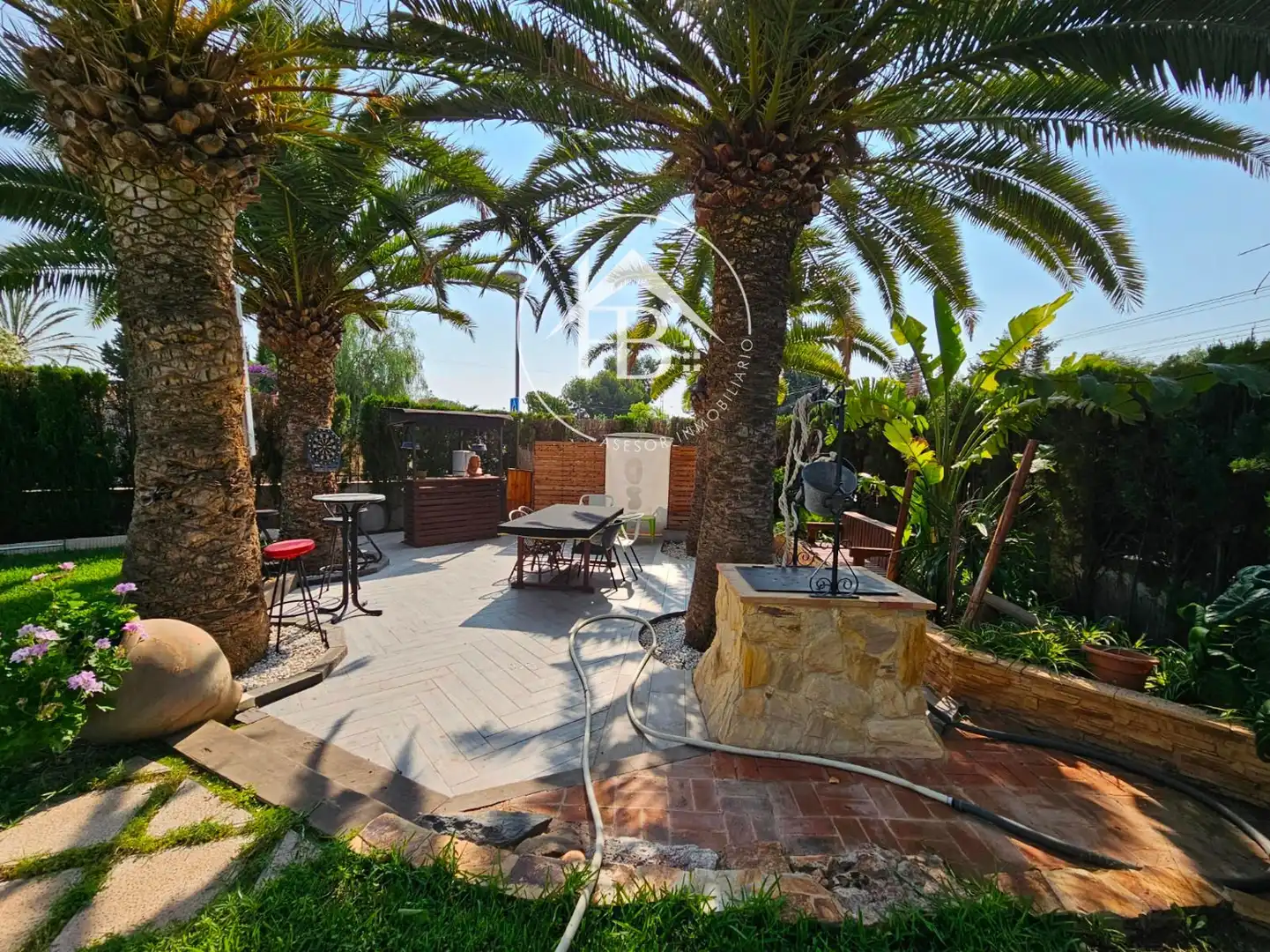 Garden of Houses for sale in San Vicente del Raspeig / Sant Vicent del Raspeig  with Air Conditioner, Heating and Terrace
