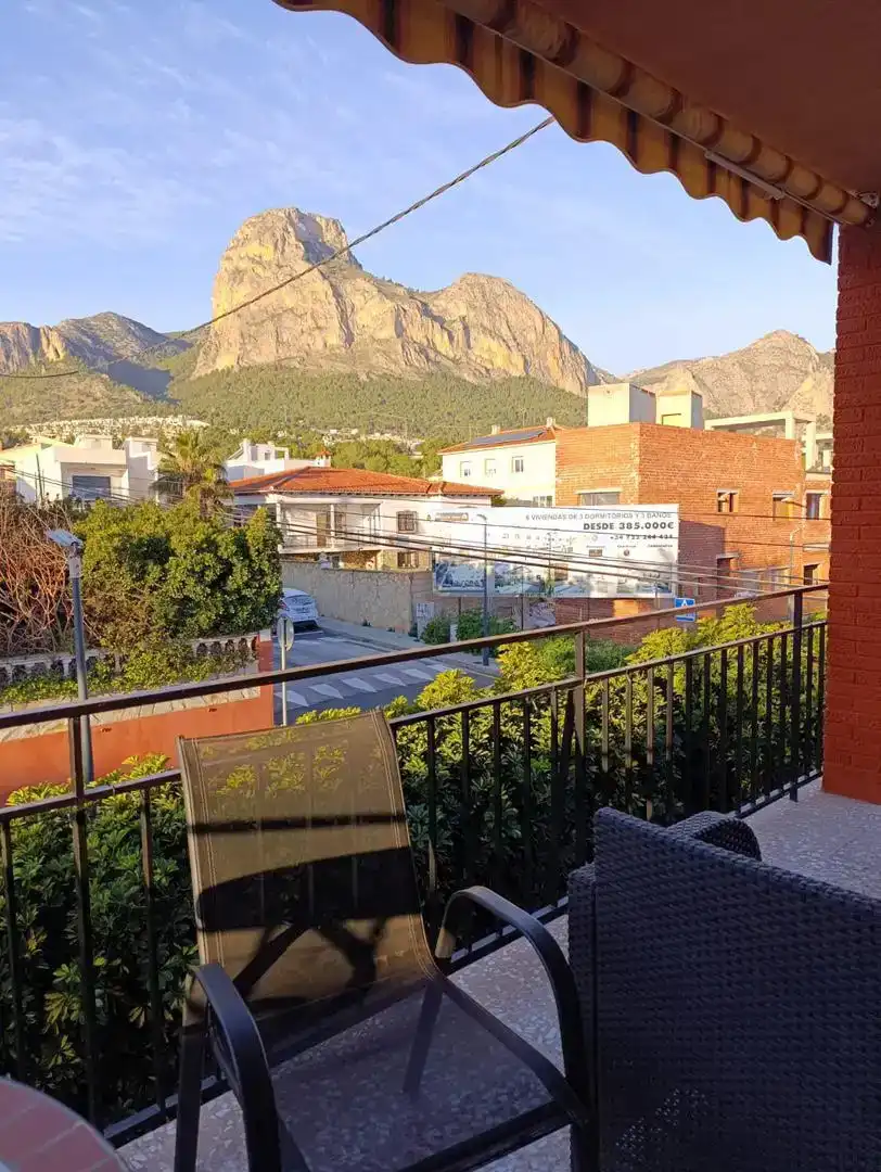Exterior view of Houses for sale in Polop  with Balcony