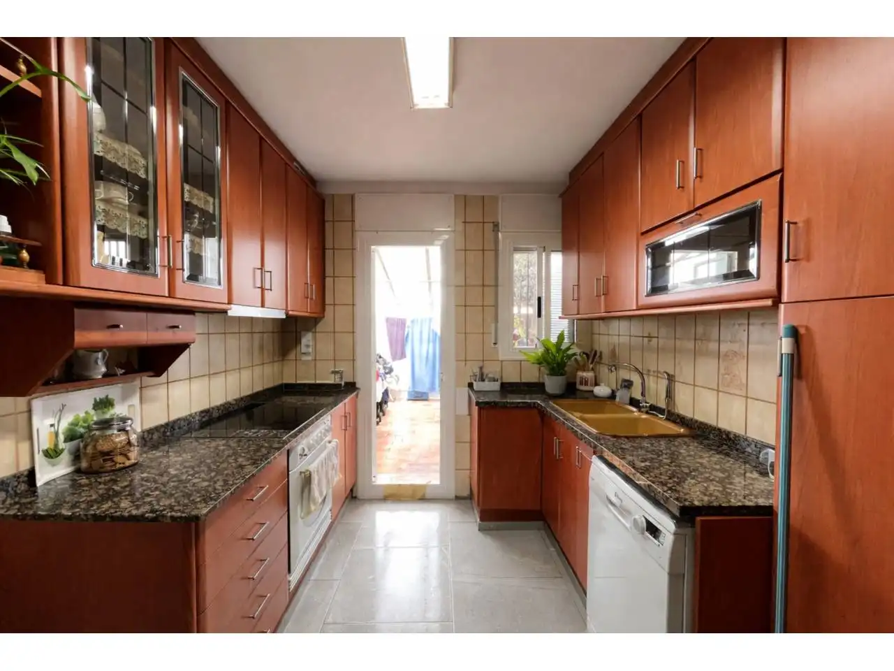 Cocina de Casa adosada en venta en Caldes de Montbui con Aire acondicionado, Calefacción y Terraza