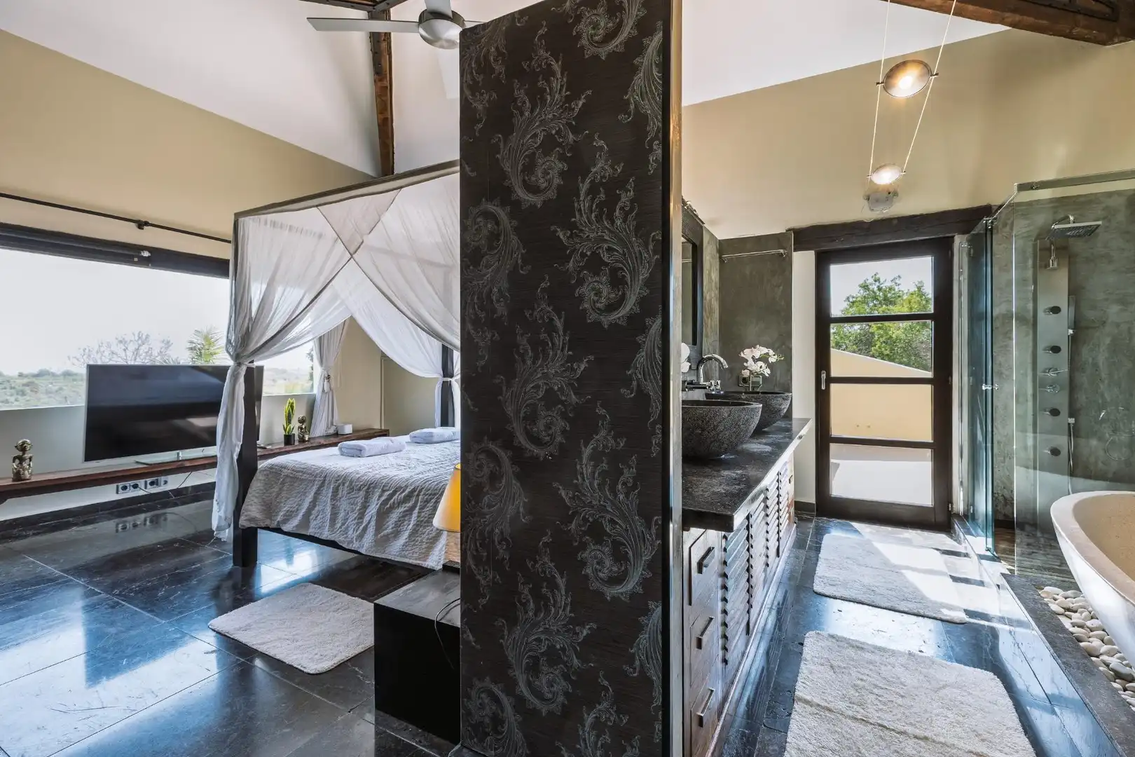 Baño de Casa o chalet en venta en Beniarbeig con Aire acondicionado, Calefacción y Jardín privado
