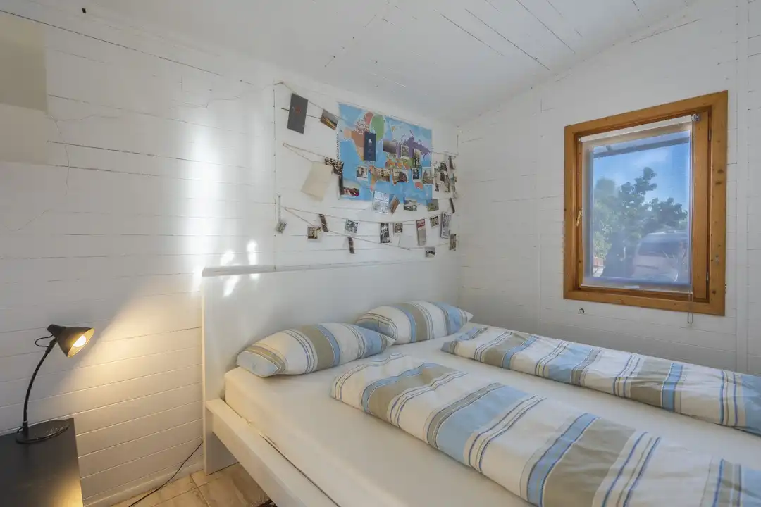 Bedroom of Houses for sale in Jávea / Xàbia  with Air Conditioner, Heating and Private garden