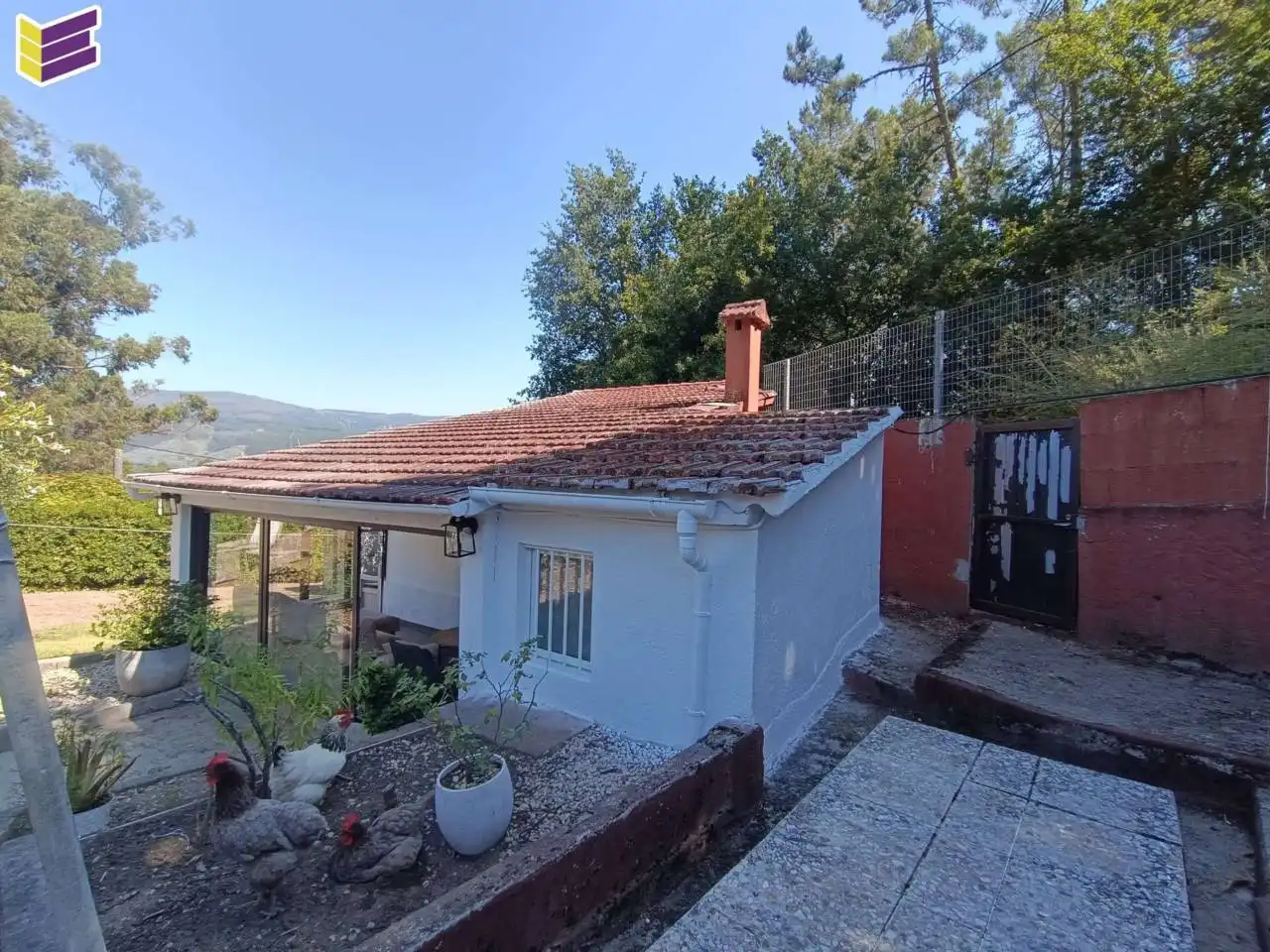 Vista exterior de Casa o chalet en venta en Mondariz con Calefacción, Jardín privado y Terraza