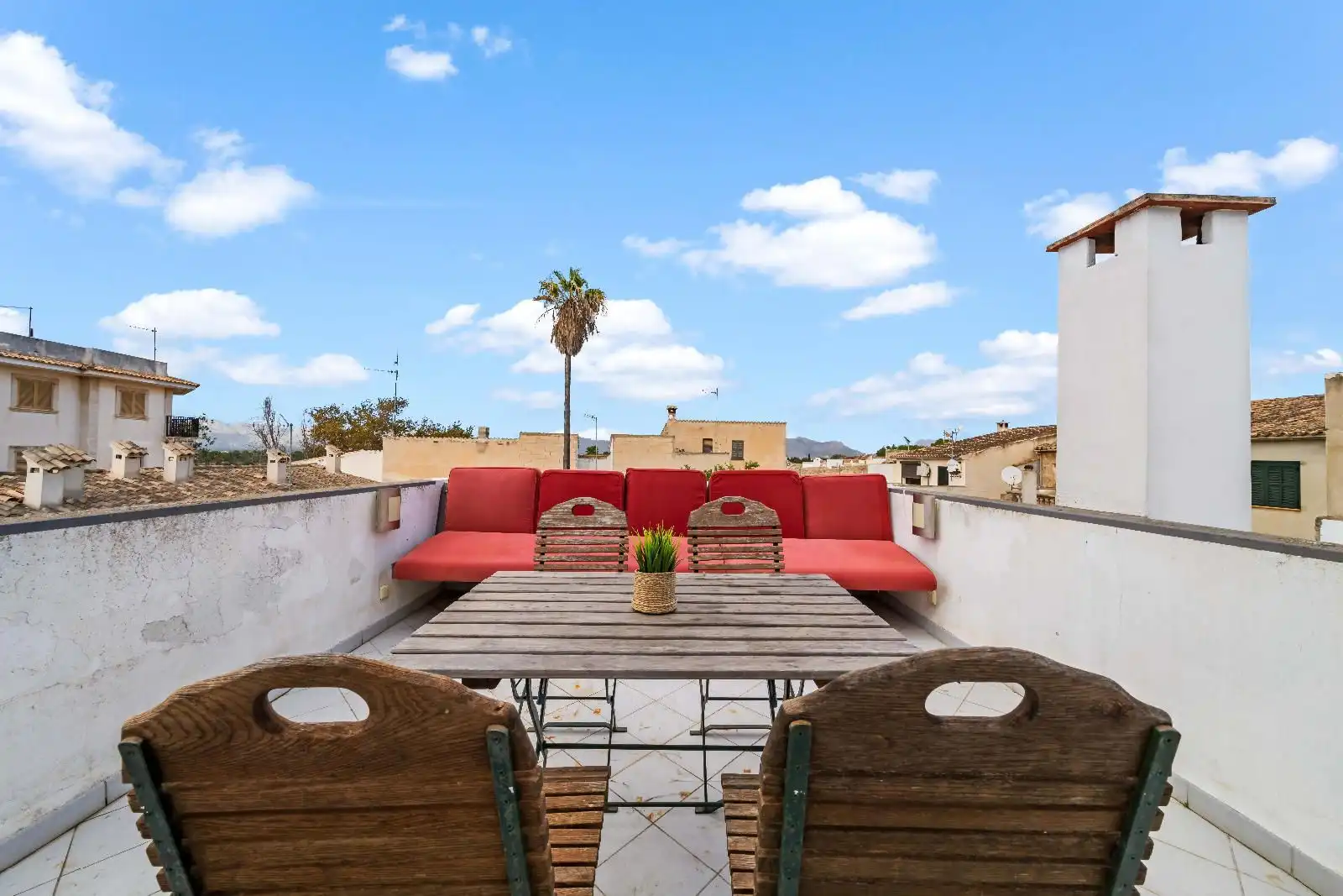 Terrace of Detached homes for sale in Alcúdia  with Heating, Parquet flooring and Terrace