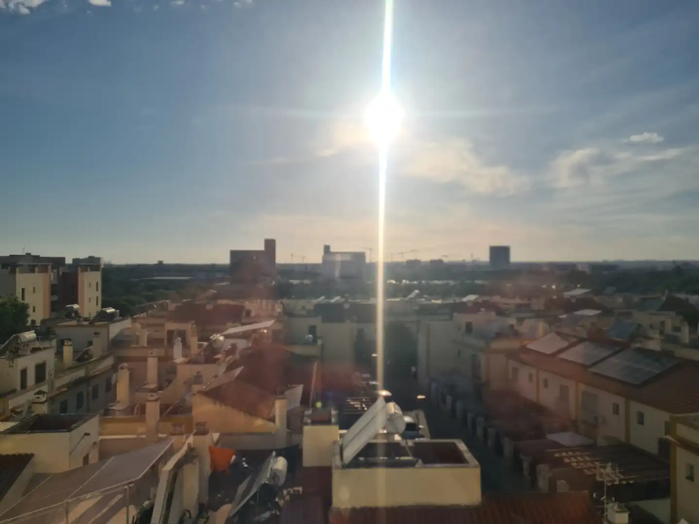 Vista exterior de Ático en venta en Sevilla con Aire acondicionado, Calefacción y Terraza