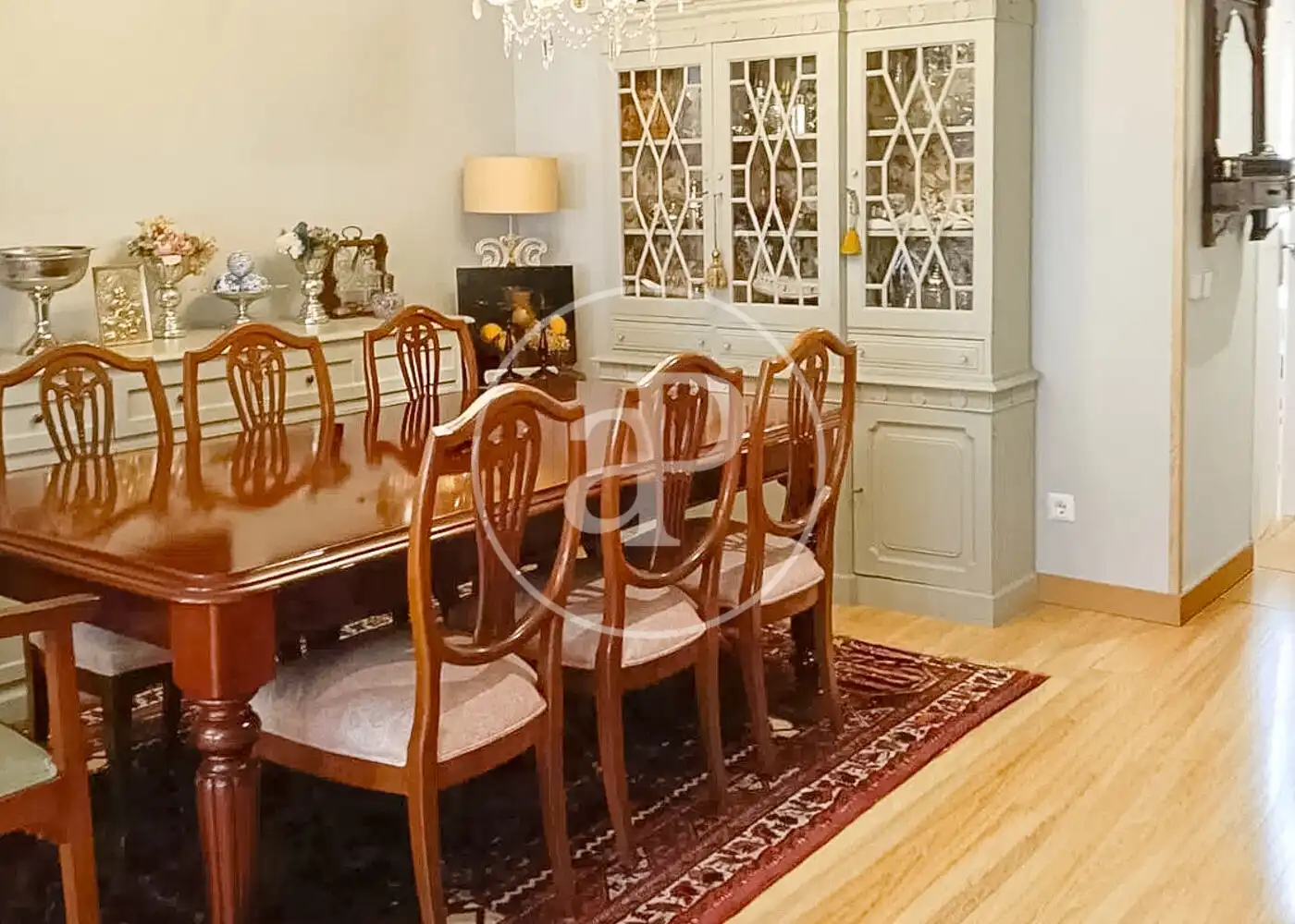 Comedor de Casa adosada en venta en Madrid con Aire acondicionado, Calefacción y Jardín privado