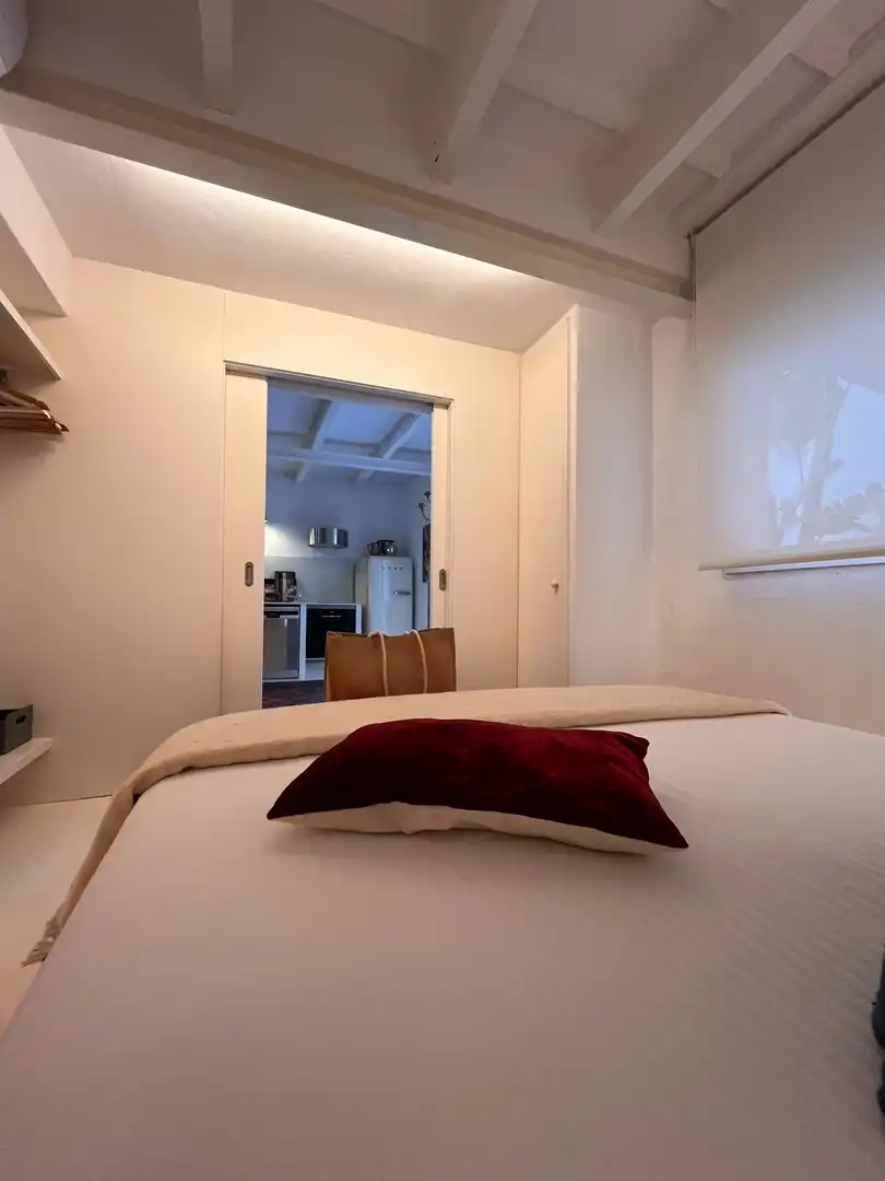 Schlafzimmer von Country house zum Verkauf in Es Migjorn Gran mit Klimaanlage, Heizung und Privatgarten