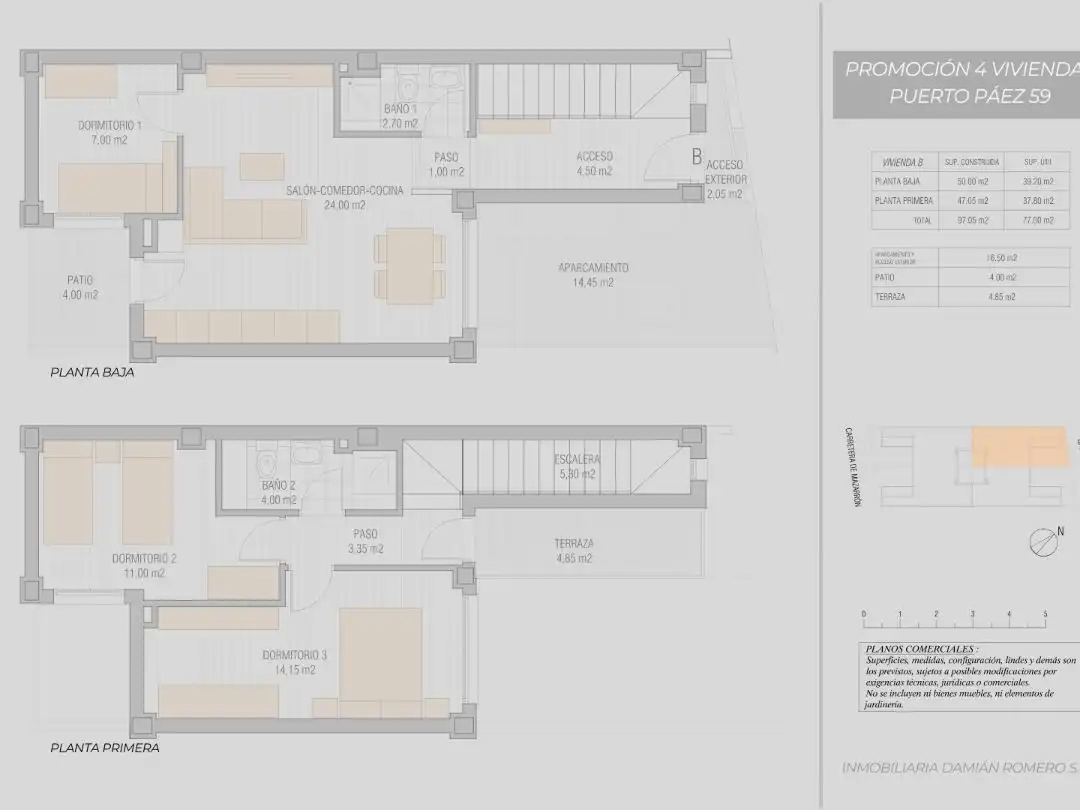 Duplex for sale in Carretera a Mazarrón 160, imagen 9