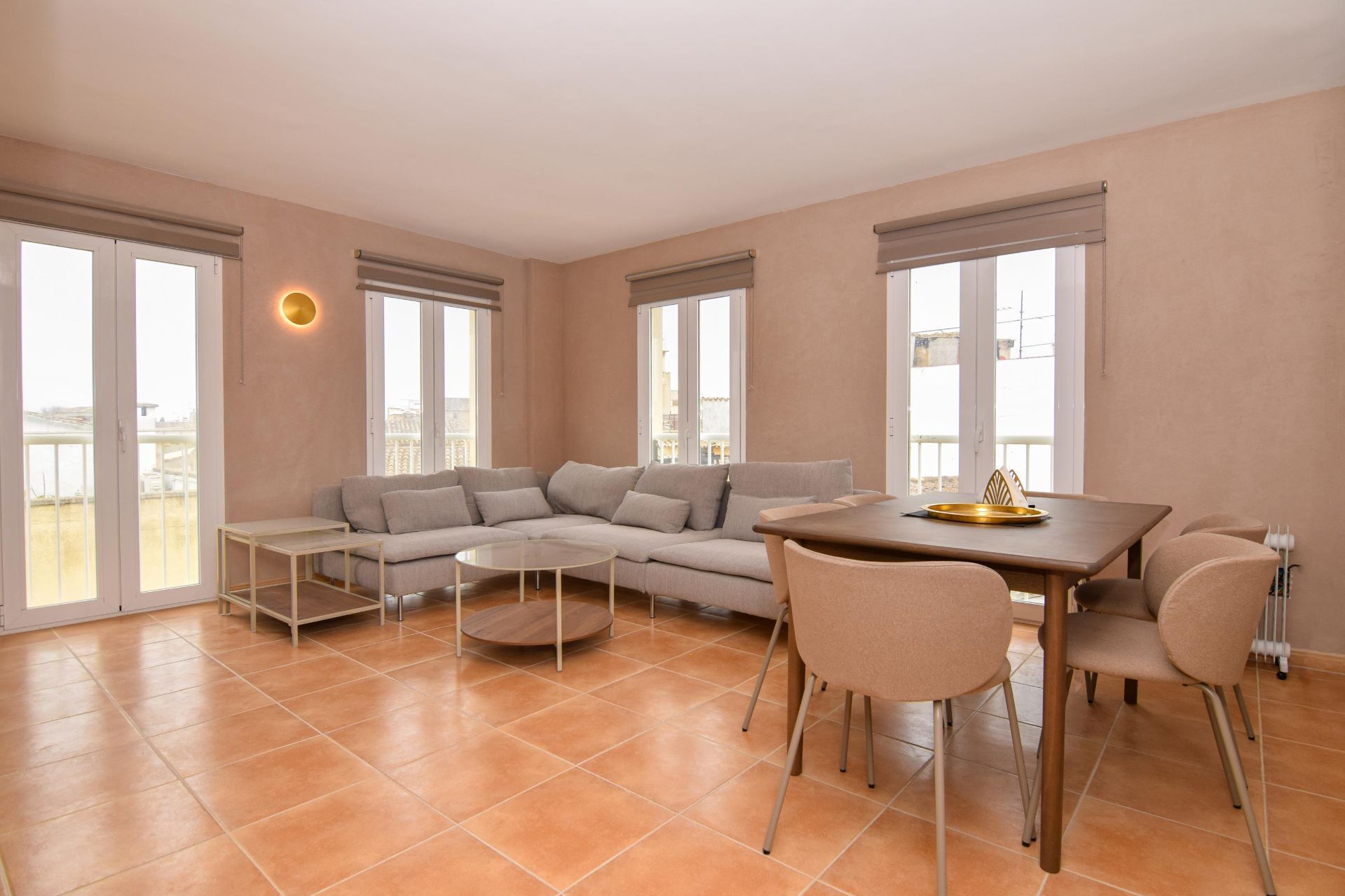 Wohnzimmer von Wohnung zum Verkauf in Artà mit Klimaanlage, Heizung und Terrasse