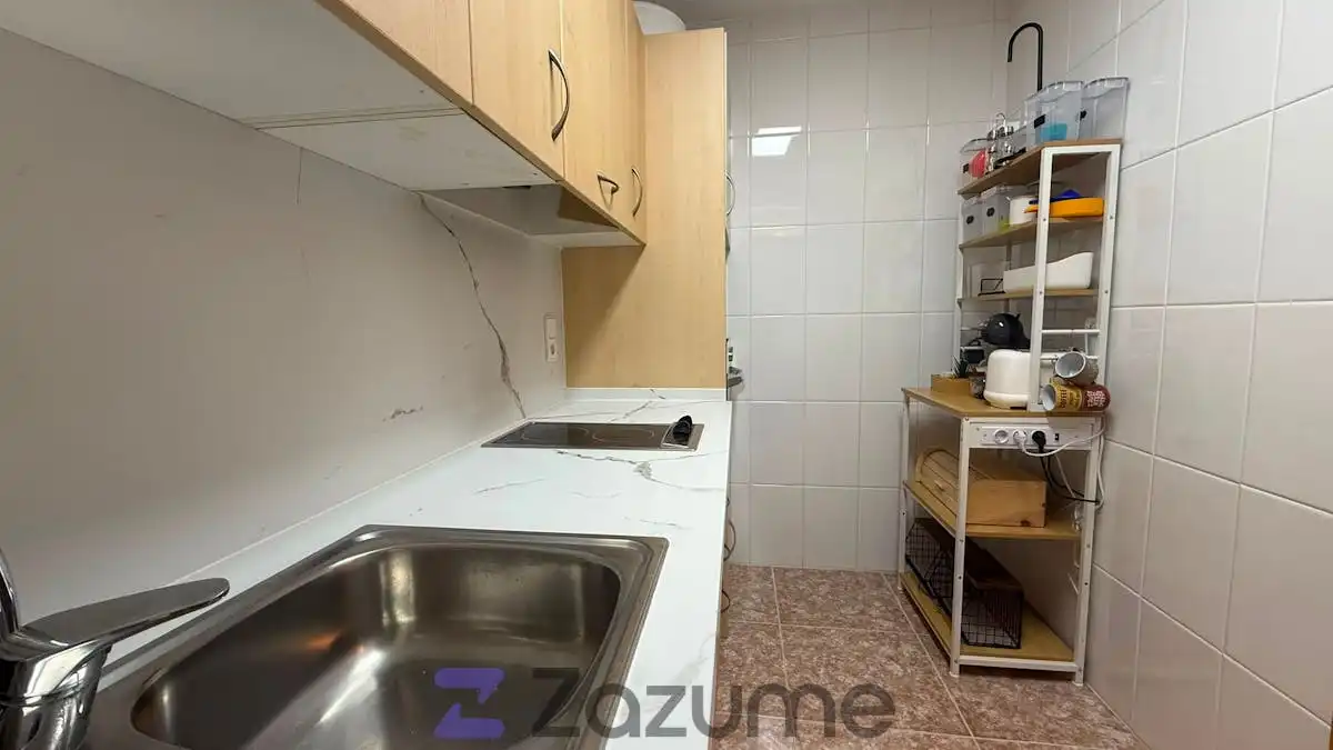 Cuina de Pis de lloguer en Murcia amb Aire condicionat, Calefacció i Terrassa