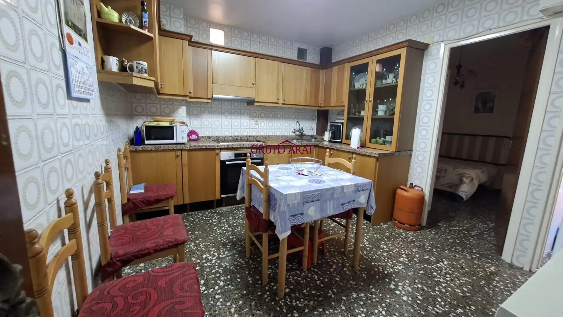 Kitchen of Flat for sale in Aspe  with Balcony