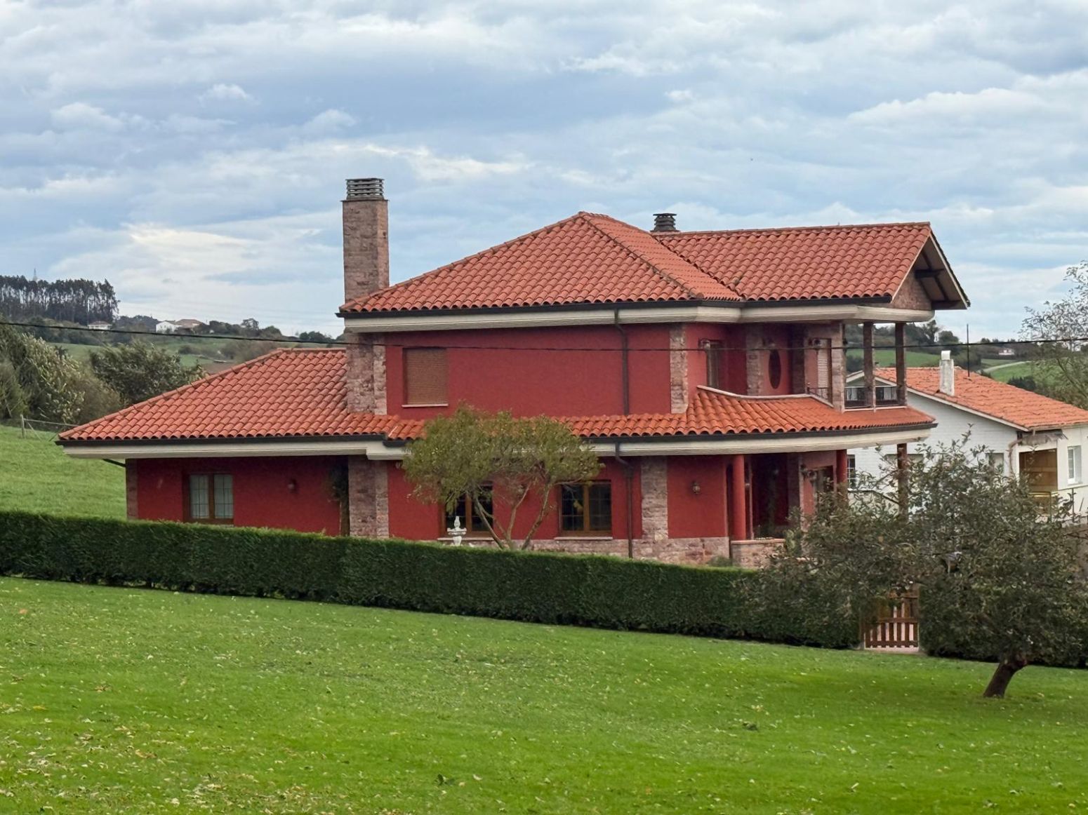 Exterior view of House or chalet for sale in Gijón   with Heating, Parquet flooring and Terrace