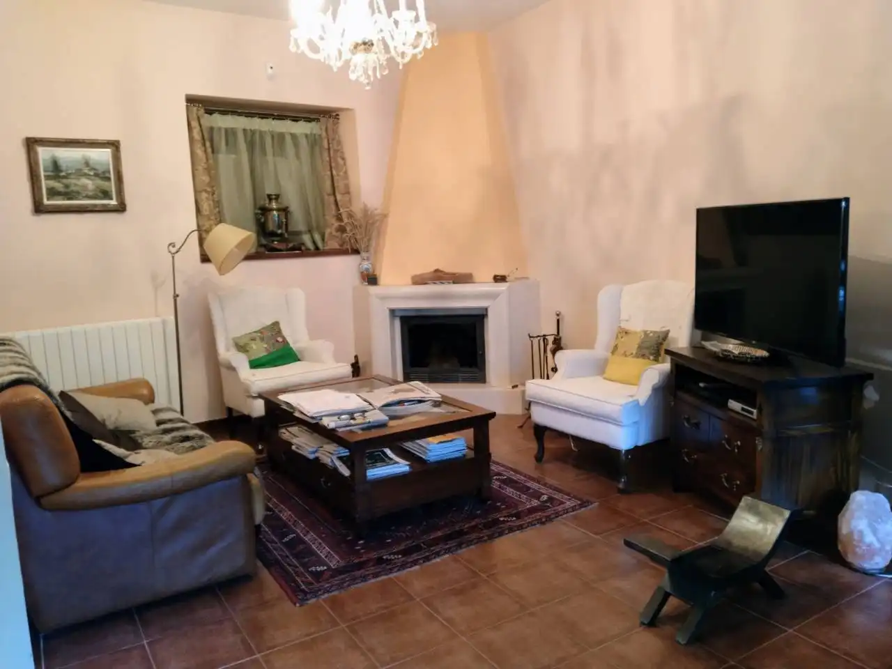 Living room of Houses for sale in Mazuela, Burgos