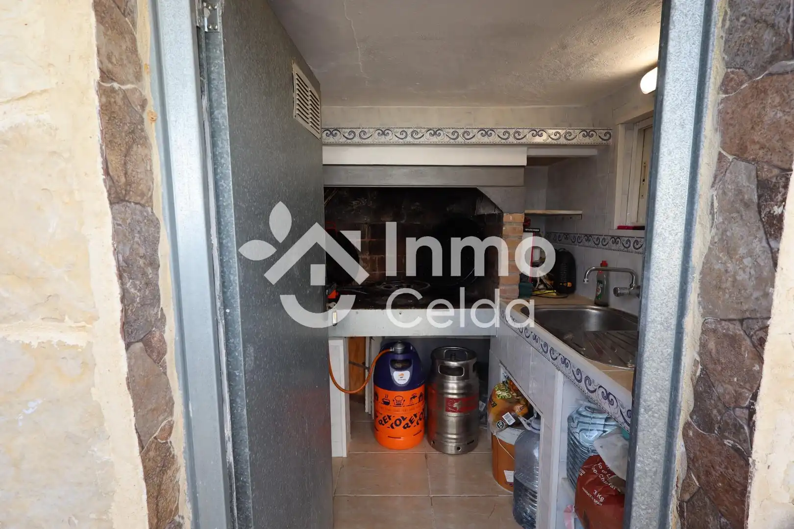 Cocina de Casa o chalet en venta en Chiva con Aire acondicionado, Calefacción y Jardín privado