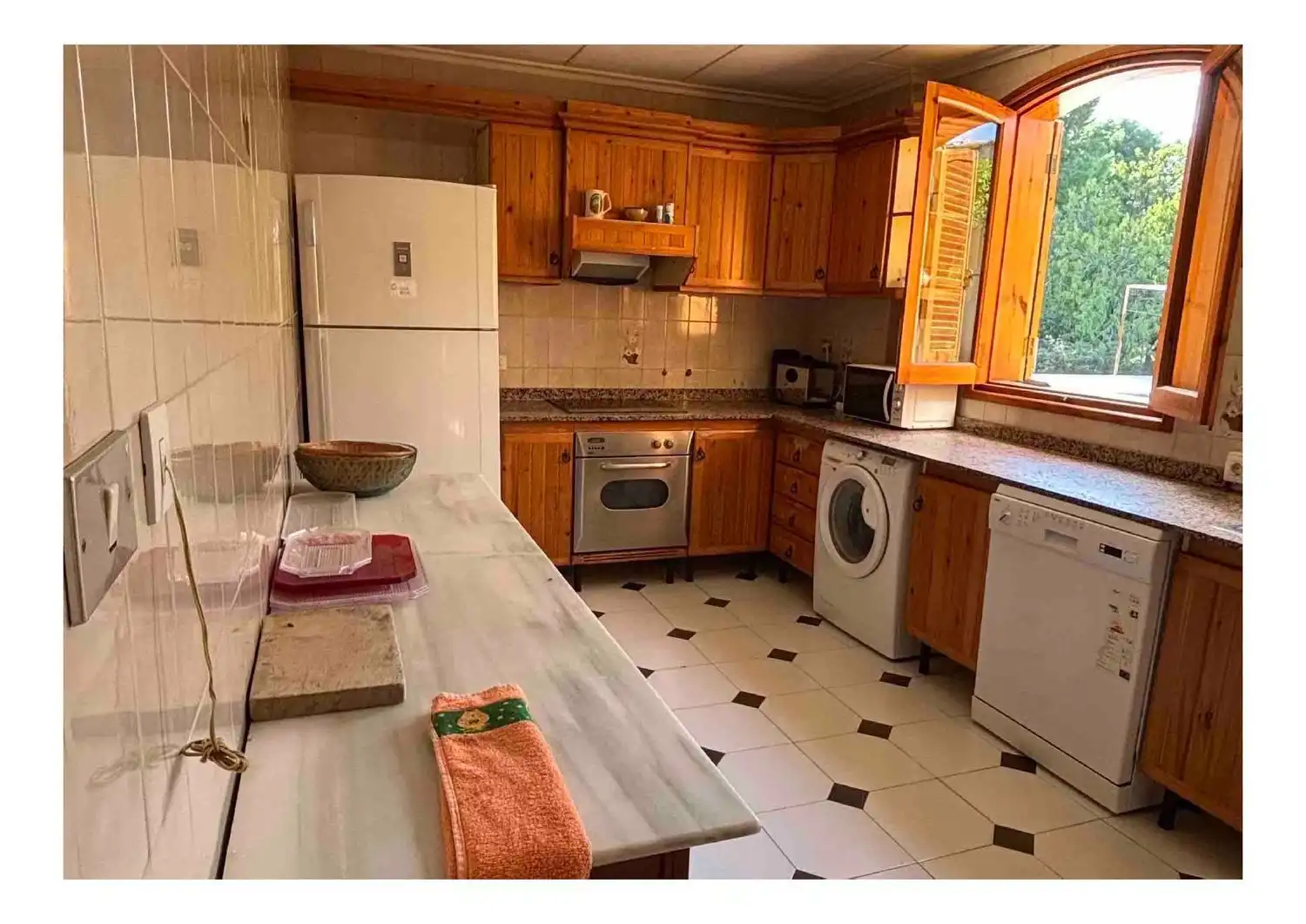 Cuina de Finca rústica en venda en Alhama de Murcia amb Jardí privat, Terrassa i Traster