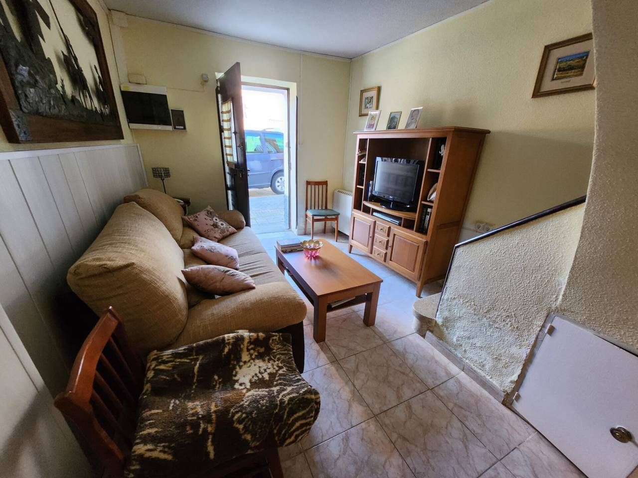 Living room of Single-family semi-detached for sale in El Casar  with Heating and Private garden